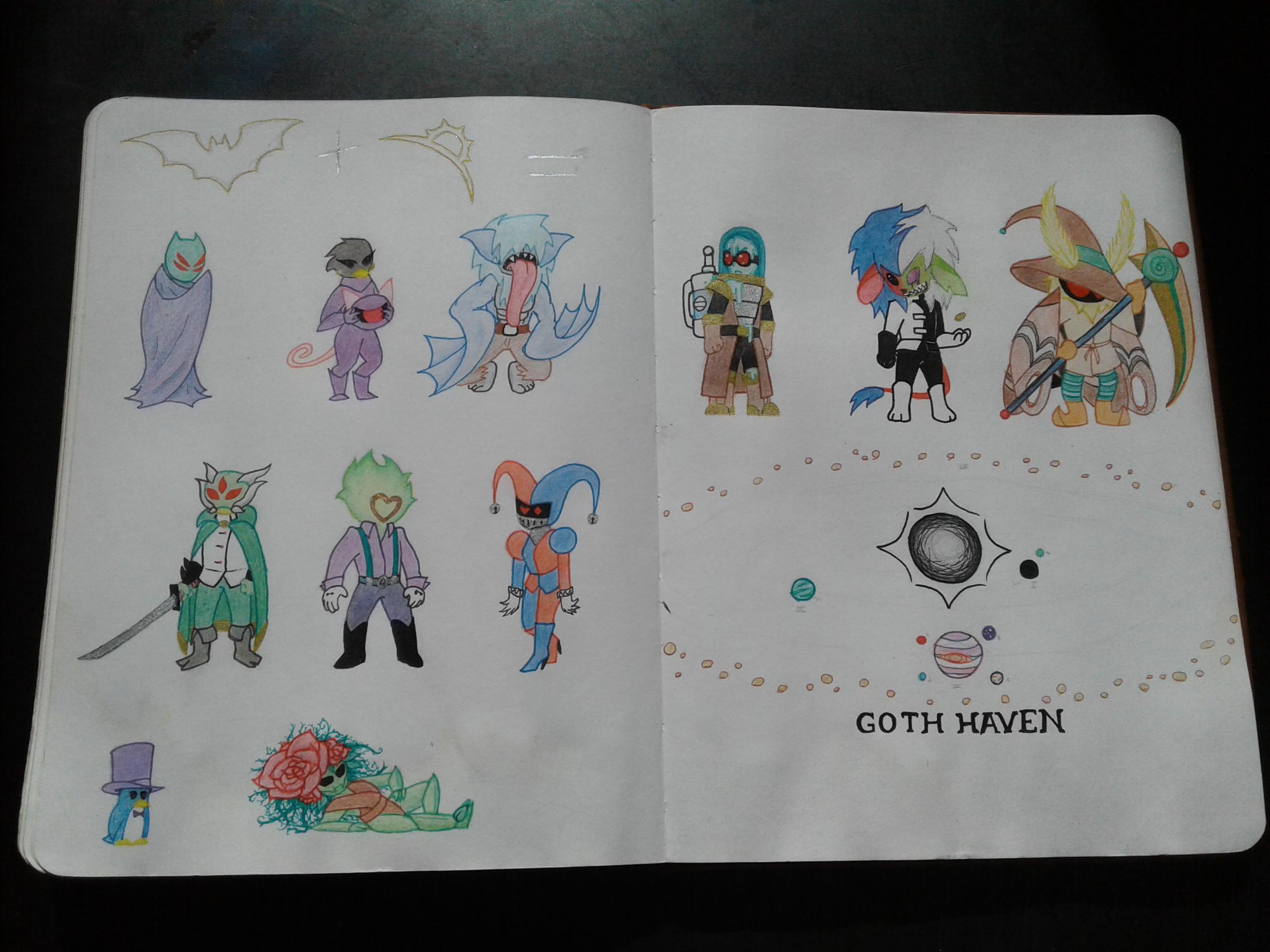 Ladies, gentlemen, and variations thereupon, I give you... StarBat ...