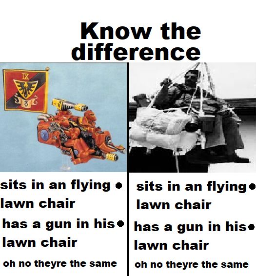 Lawn chair laricius vs. lawn chair larry Scrolller