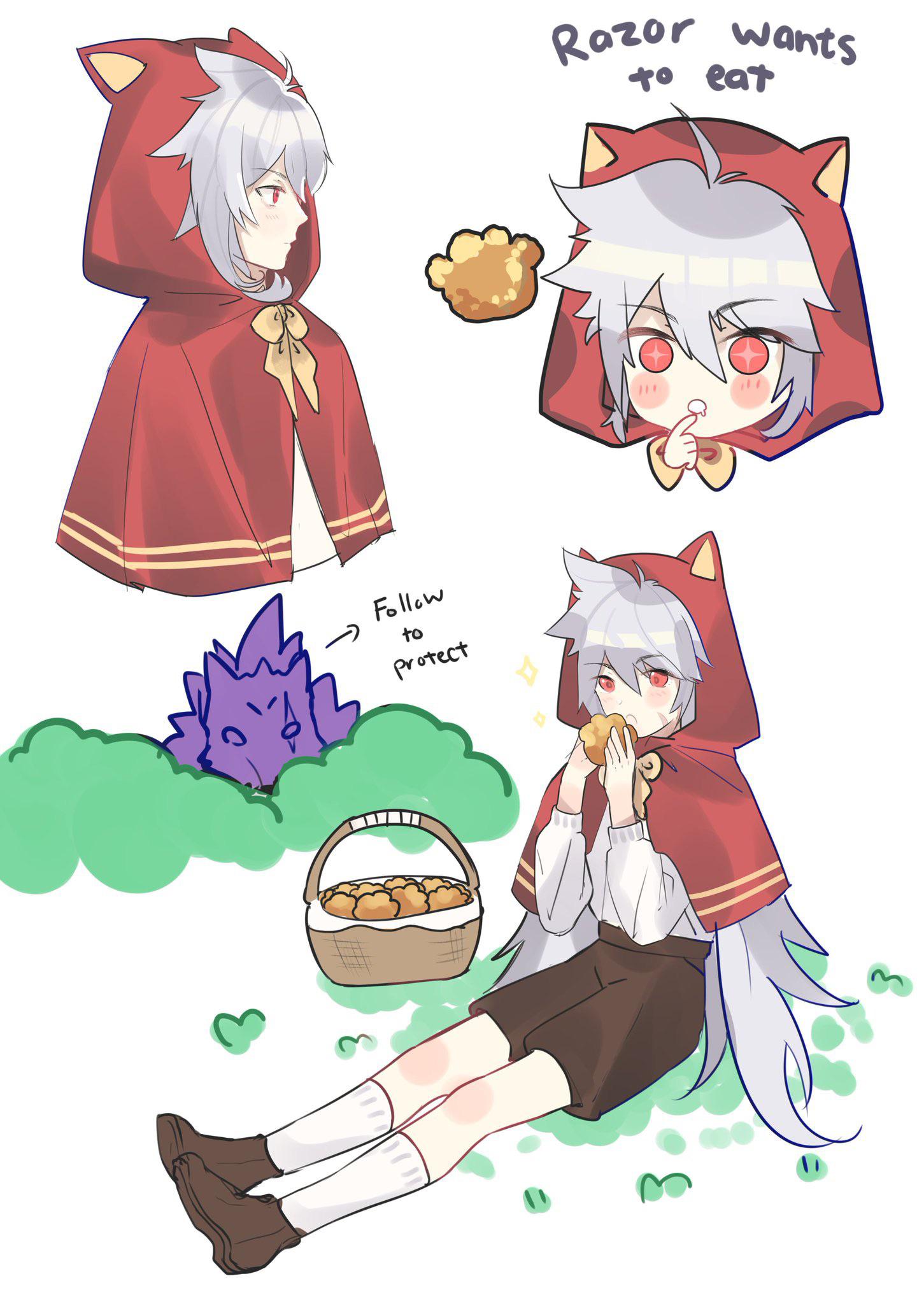 Little red riding hood Razor | Scrolller