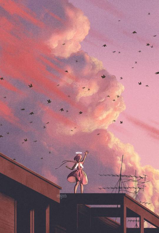 Longing (she'll get there one day) by me