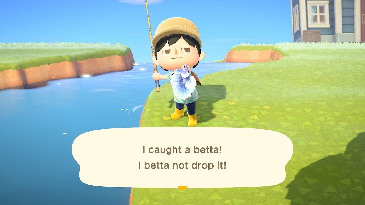 Look what I caught in Animal Crossing New Horizons! Scrolller