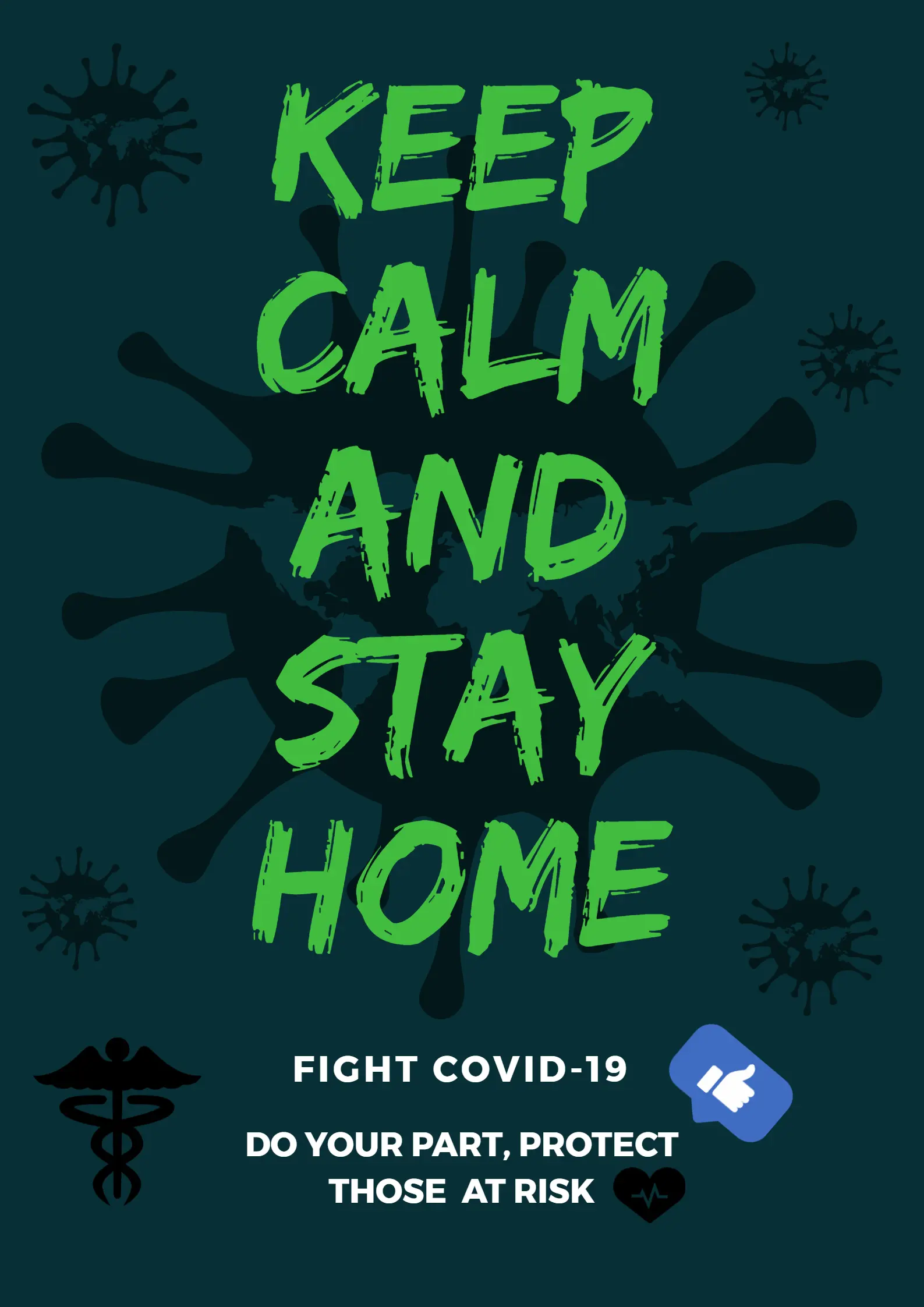 Discover more like COVID: Made this propaganda poster for a class ...