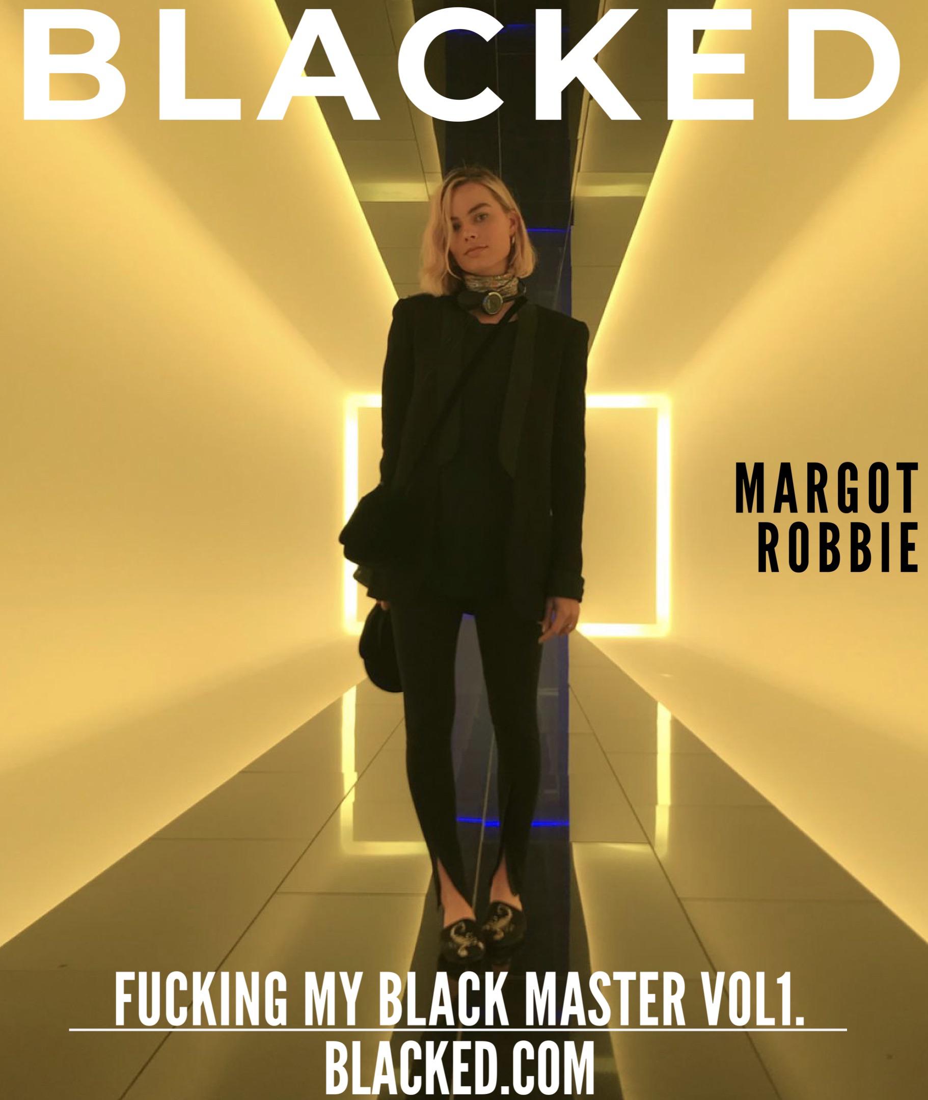 Margot Robbie for Blacked Scrolller