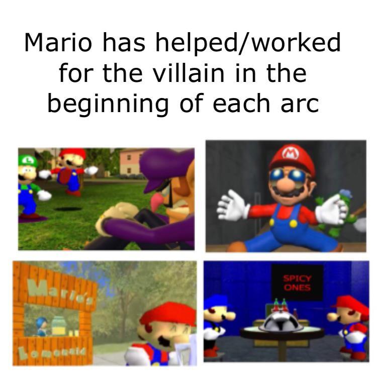 Mario should ONLY work for smg4... | Scrolller