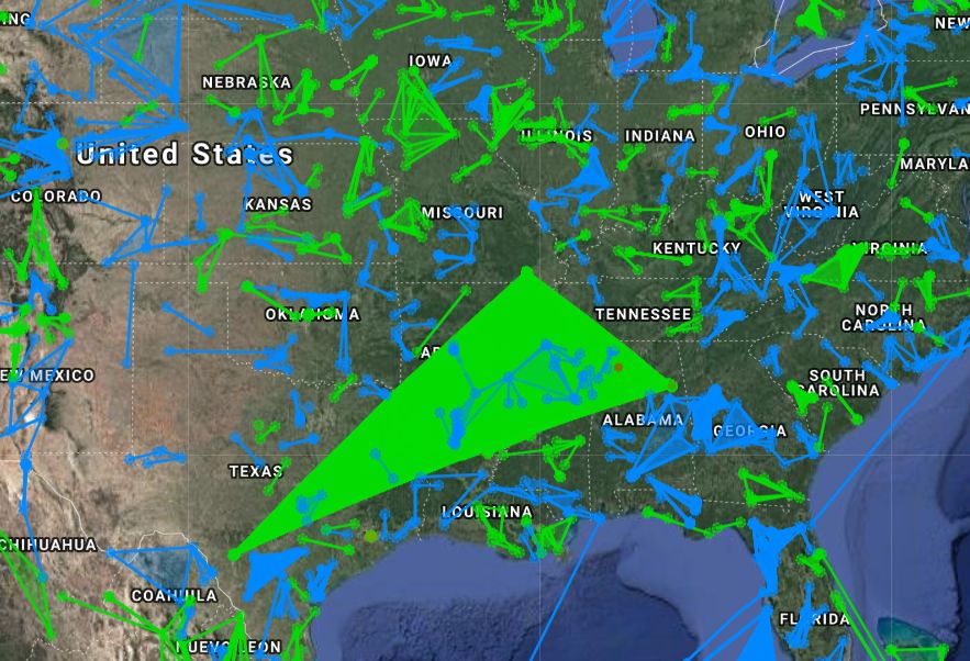 Enl Rocks Massive ENL field over the Southeastern US just happened about 20 ...