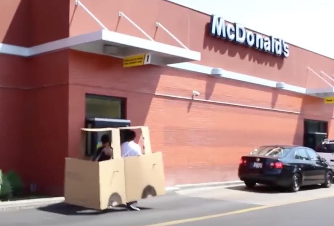 McDonald's Drive thru tomorrow Scrolller