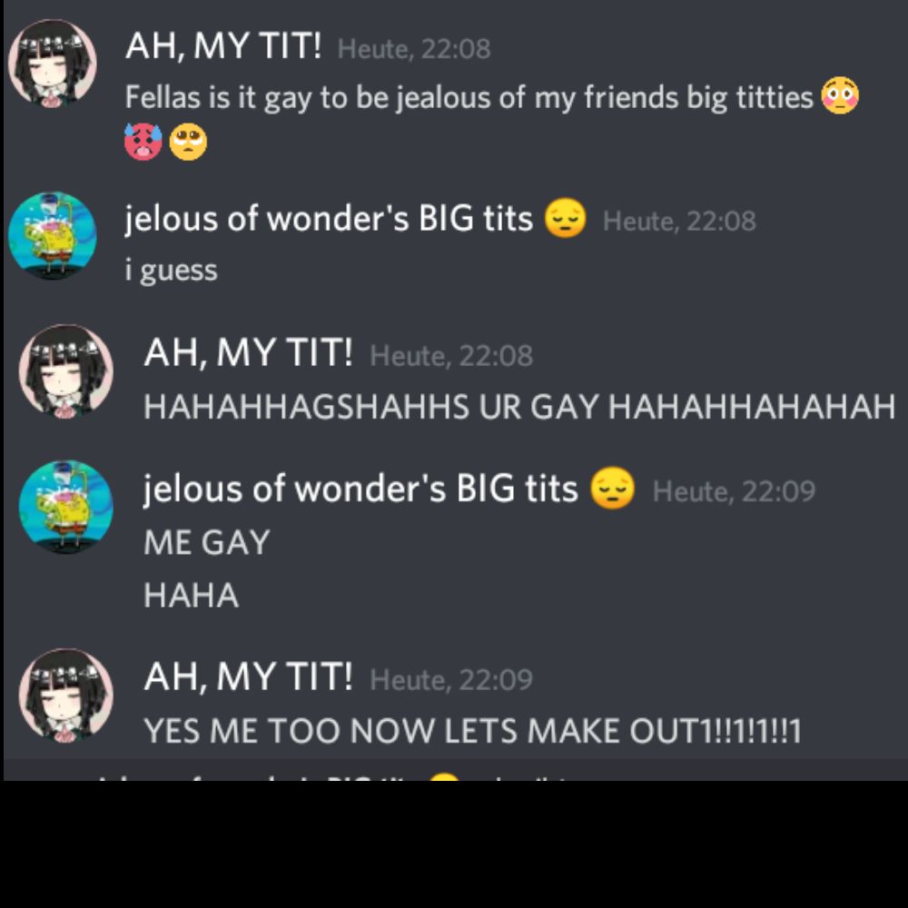 Me And My Friend Act So Lesbian On Our Discord Server Scrolller