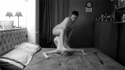 Me face down on the bed getting my ass kicked. Think I can struggle free?