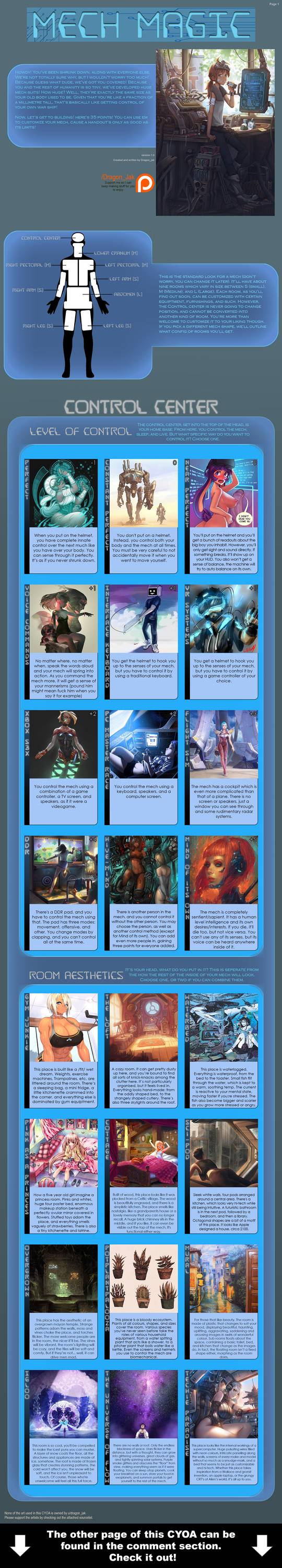Mech Magic (V1) [OC] [CYOA] | Scrolller