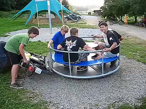 Merry Go Round With A Bit Too Much Merry