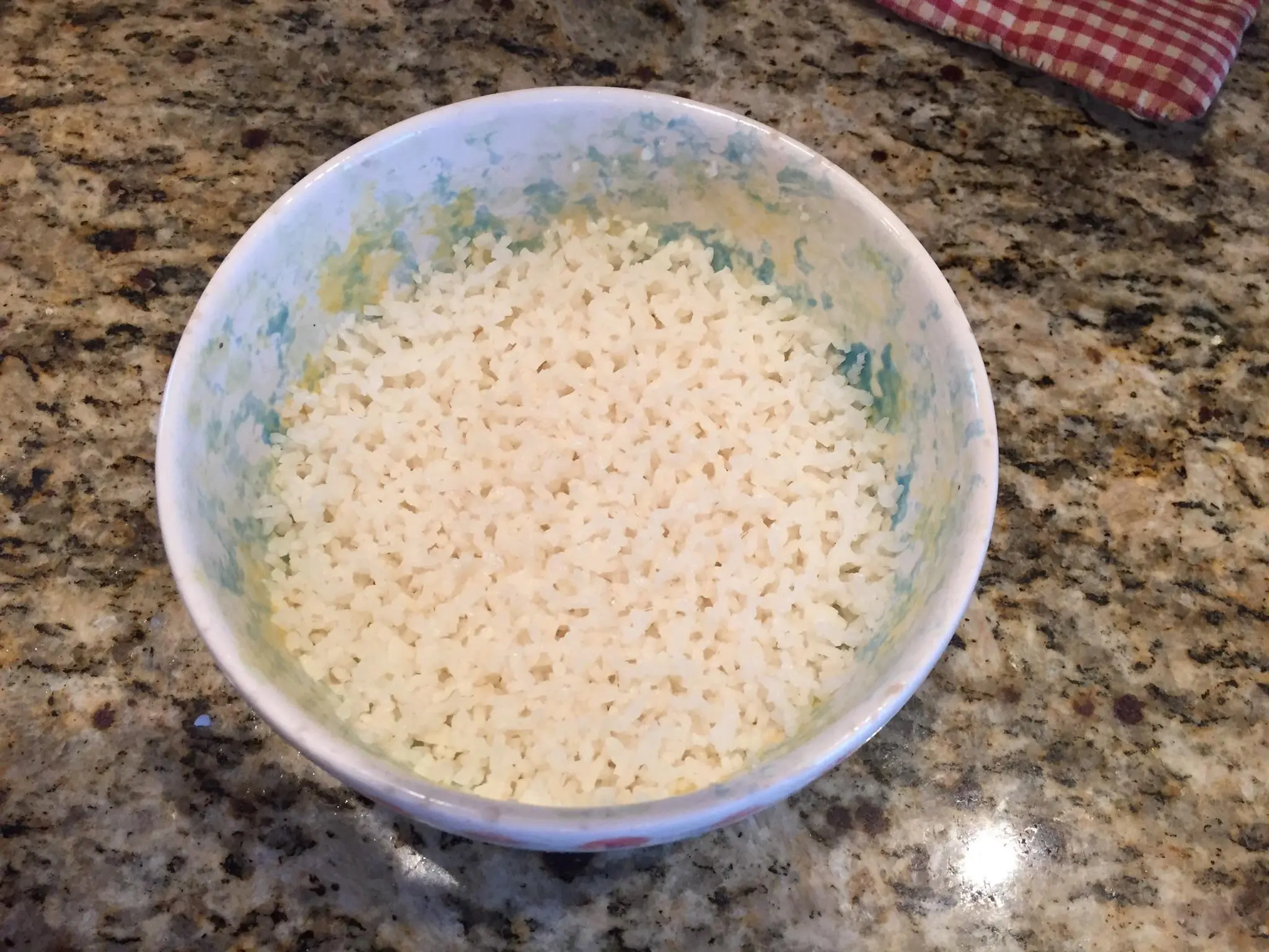 Micro Carved Rice Microwaved rice. | Scrolller
