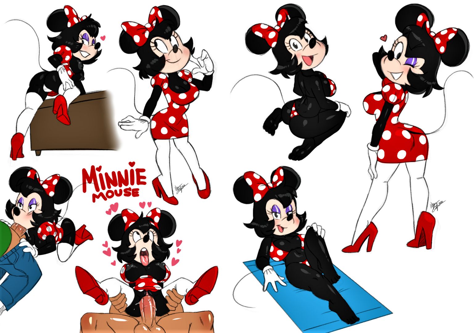 Minnie Mouse ~ While The Mouse Is Away Aeolus06 [mickey Mouse] Scrolller