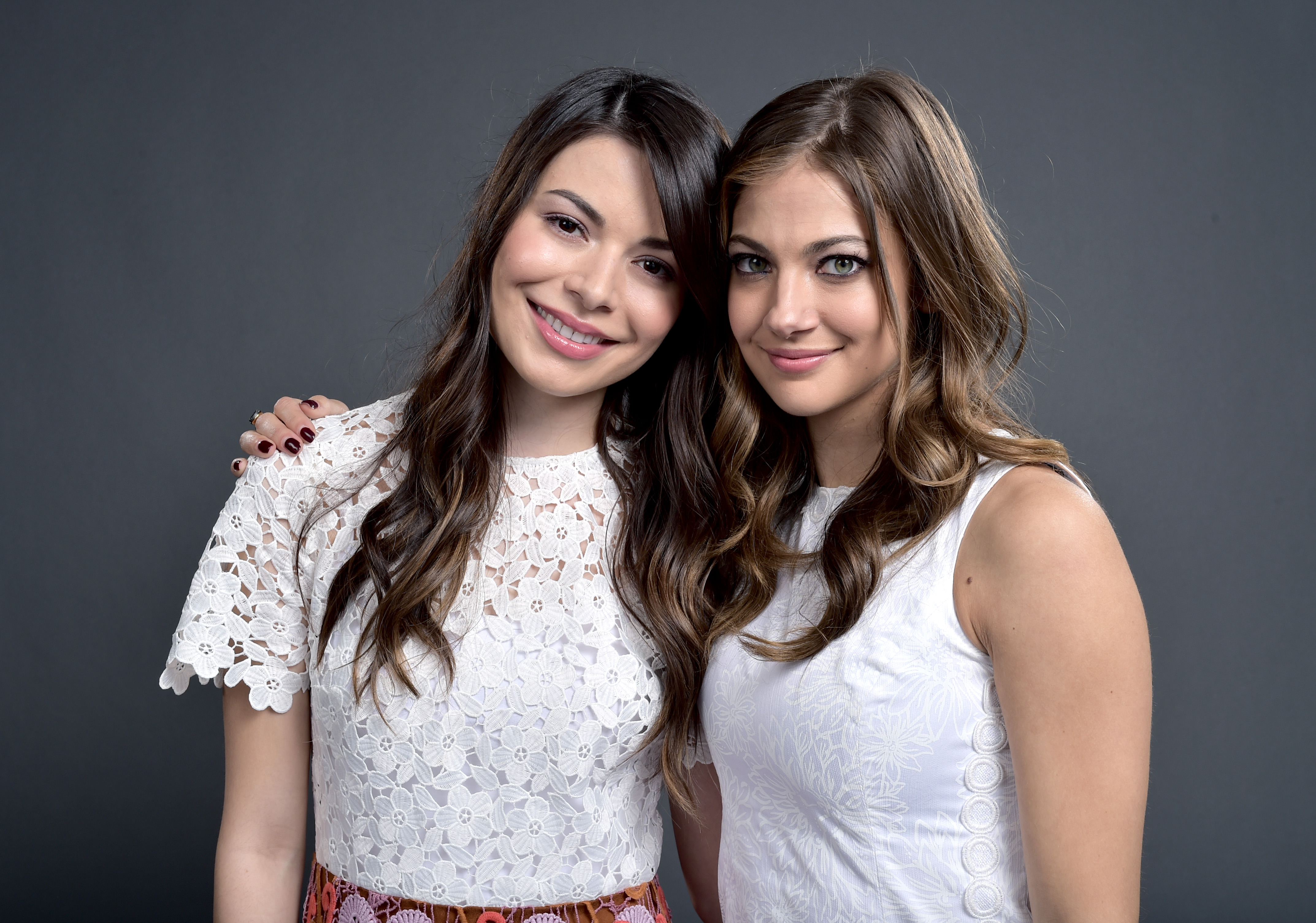 Miranda Cosgrove And Mia Serafino Choose One For Blowjob And One For