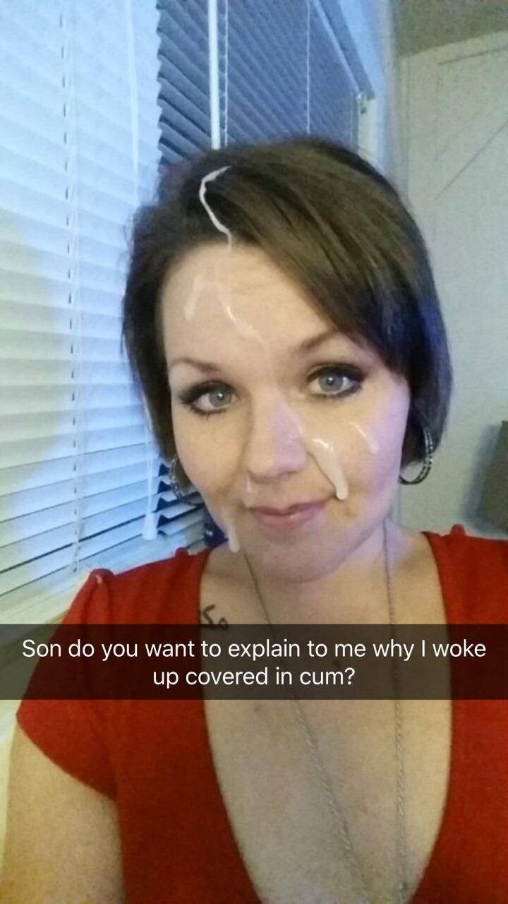 Mommy love son cumming on her face | Scrolller