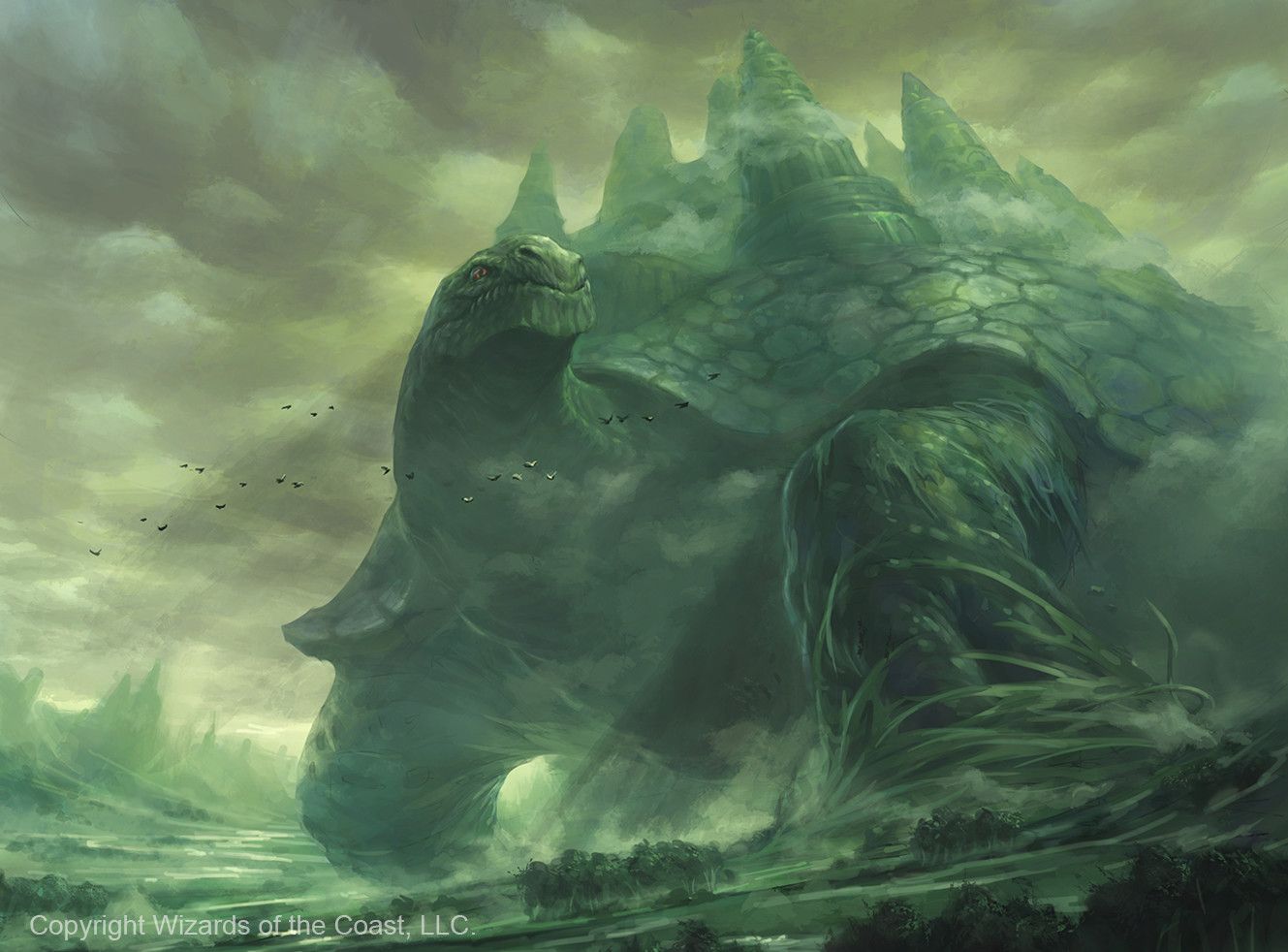 MTG - Meandering Towershell by YW Tang [1329 × 982] | Scrolller