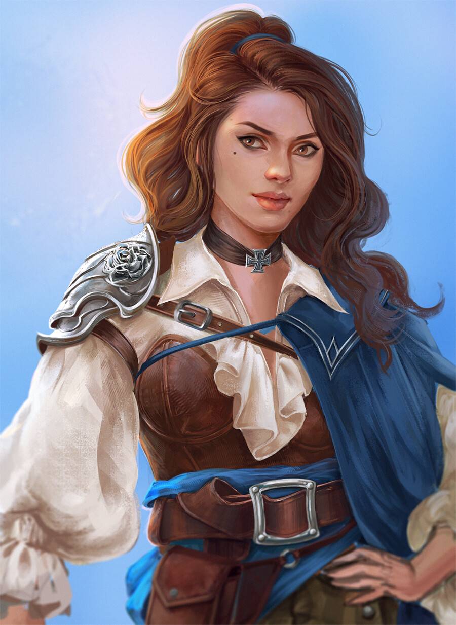 Musketeer girl by Shuri Cat | Scrolller