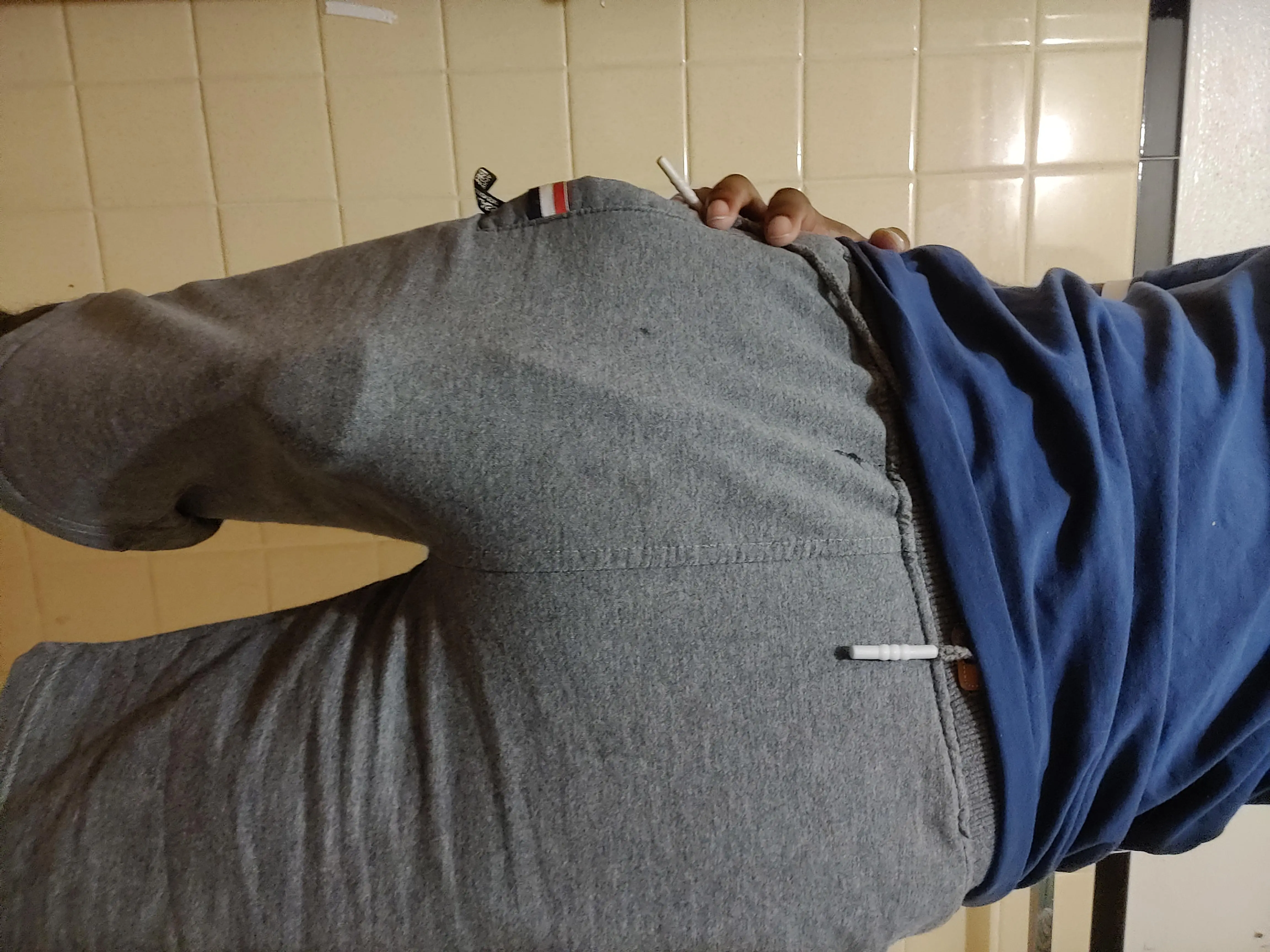My BBC is bulging in these grey sweats. | Scrolller