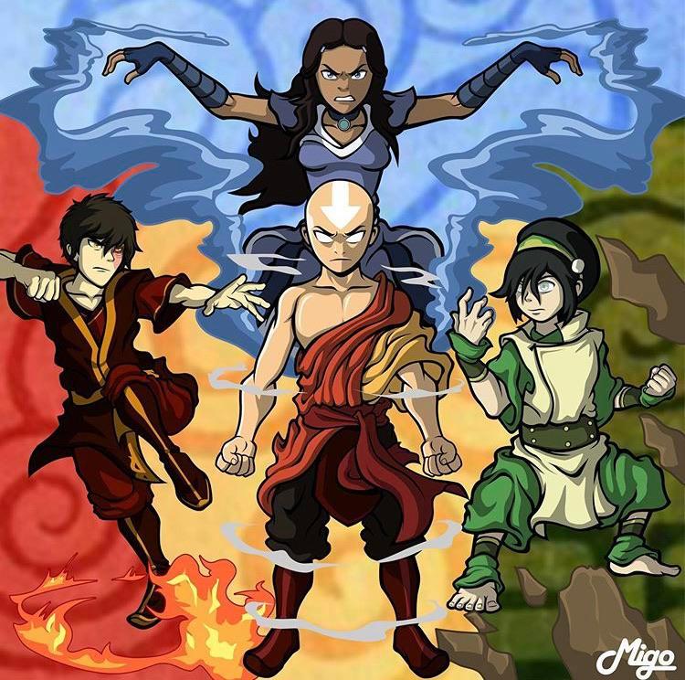My brother and I are huge fans of ATLA and he made this and I thought I ...