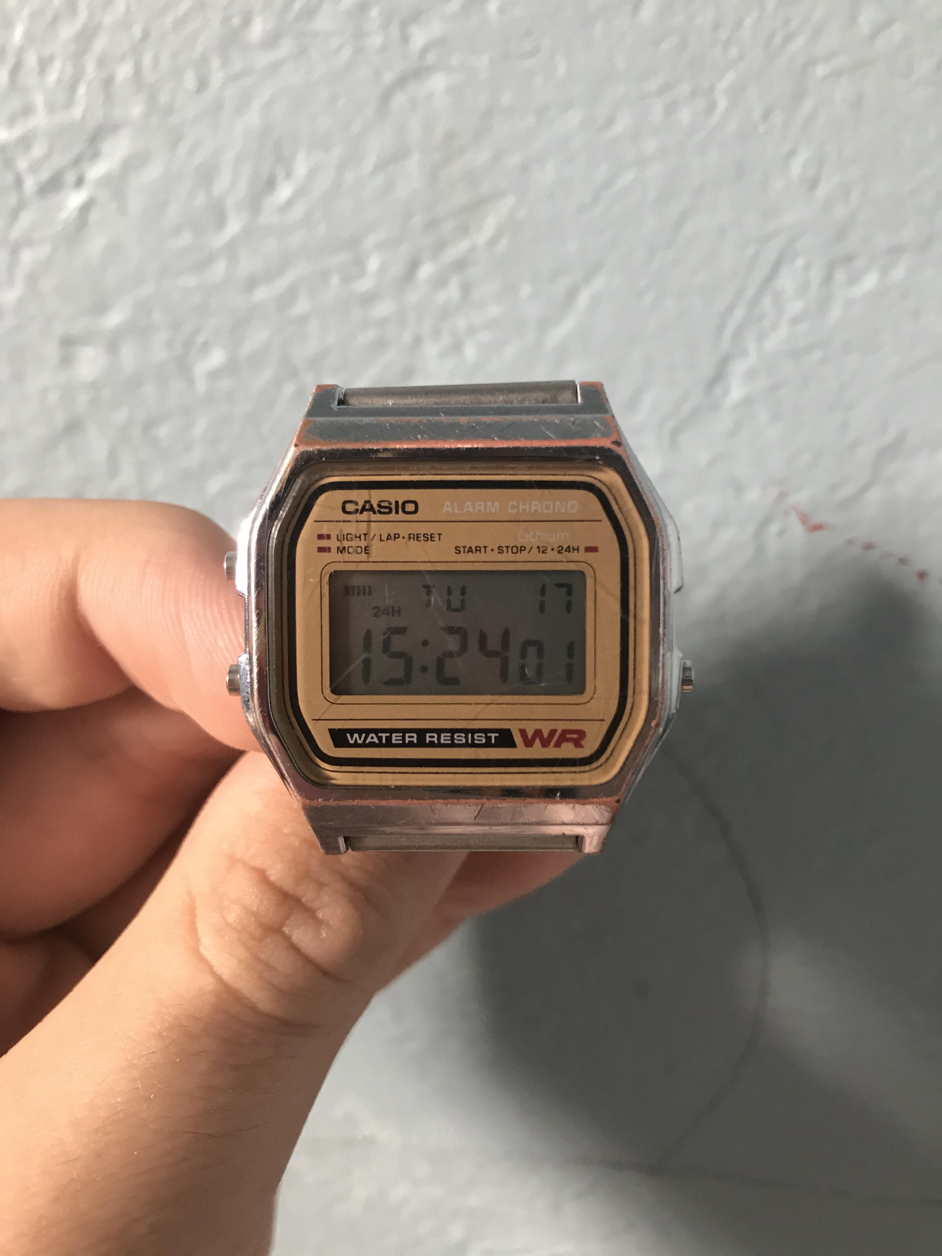 My Casio watch Scrolller