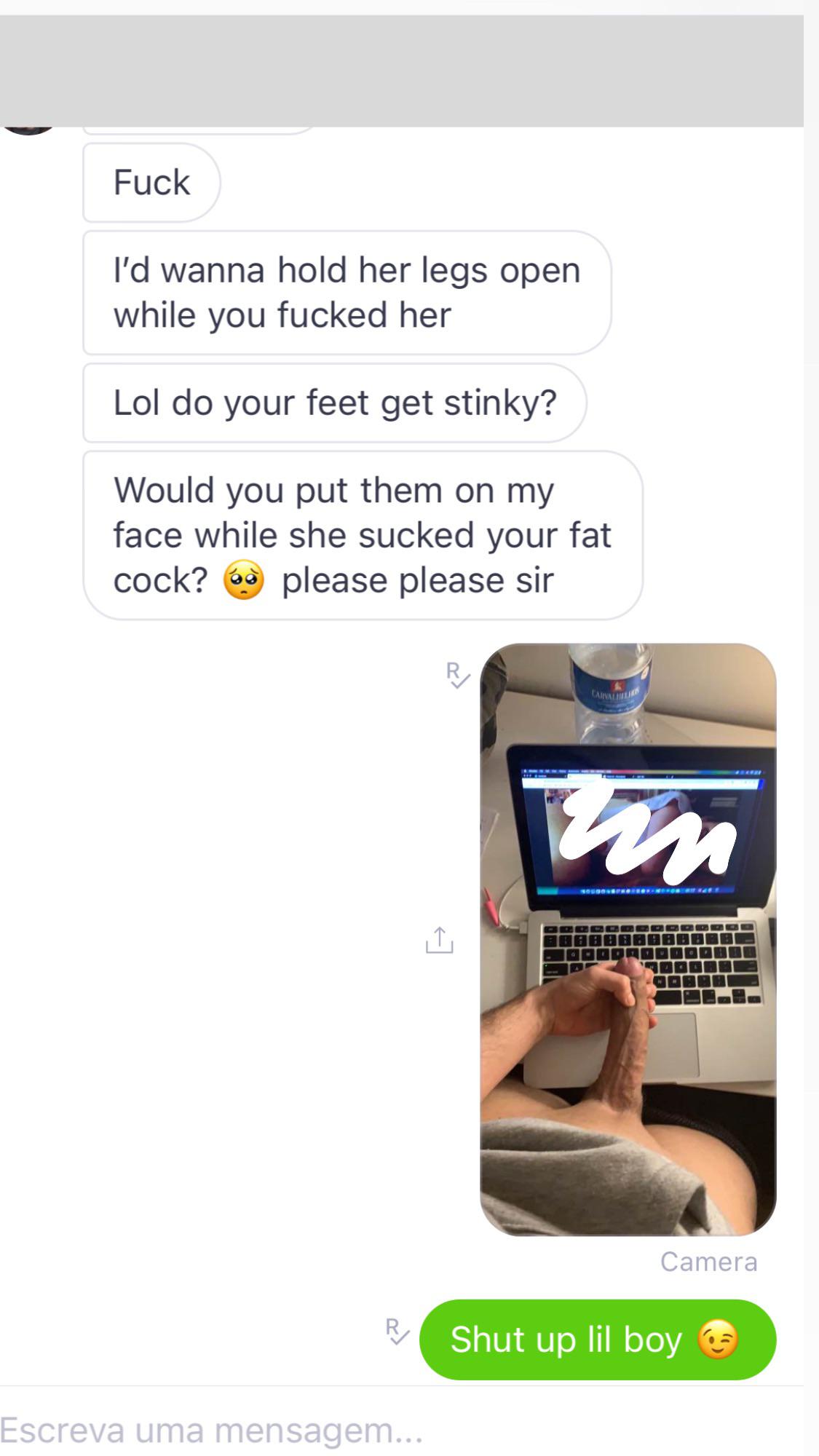 My chat with a cuck about her girlfriend ! Whos next ? 😉 | Scrolller