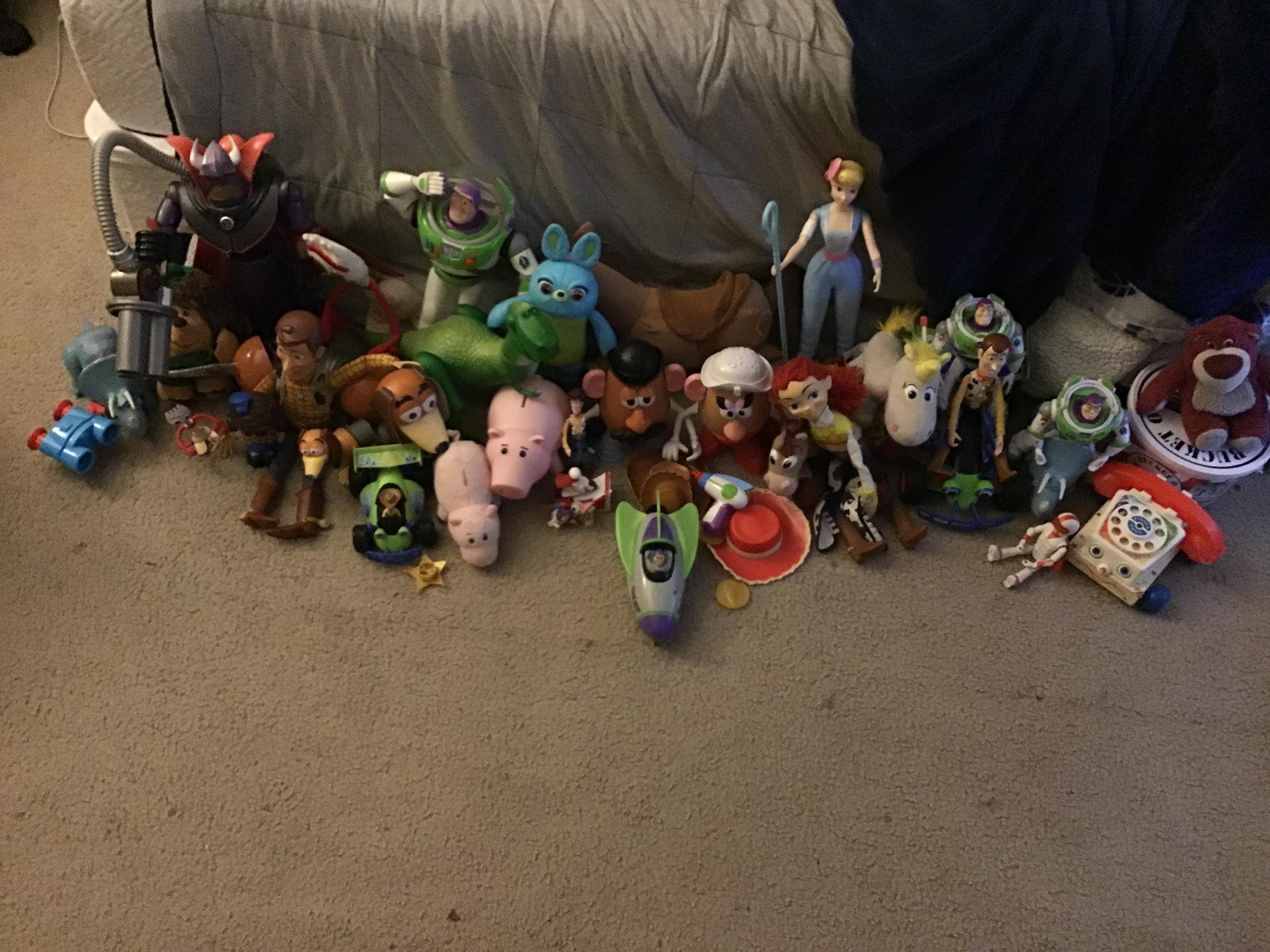 My Entire Toy Story Collection Scrolller