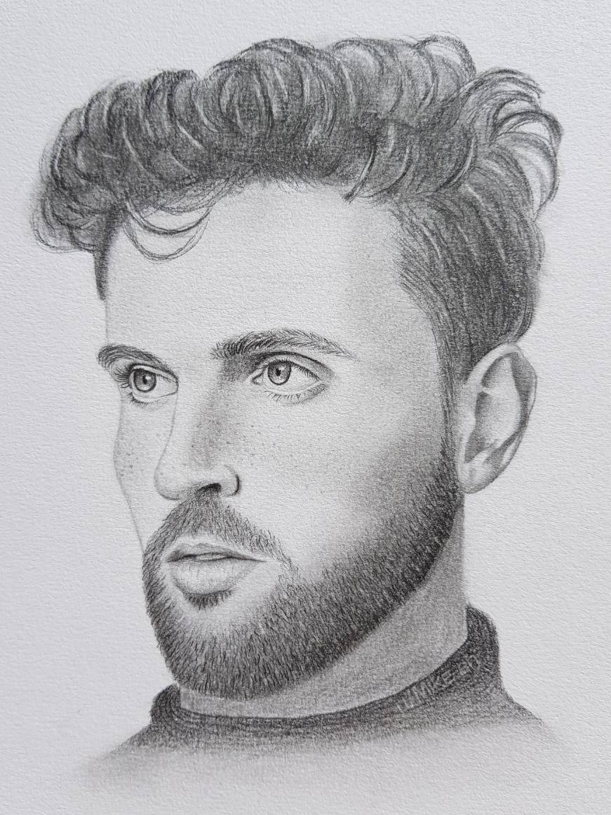 My finished drawing of Duncan. 😊🇳🇱 | Scrolller