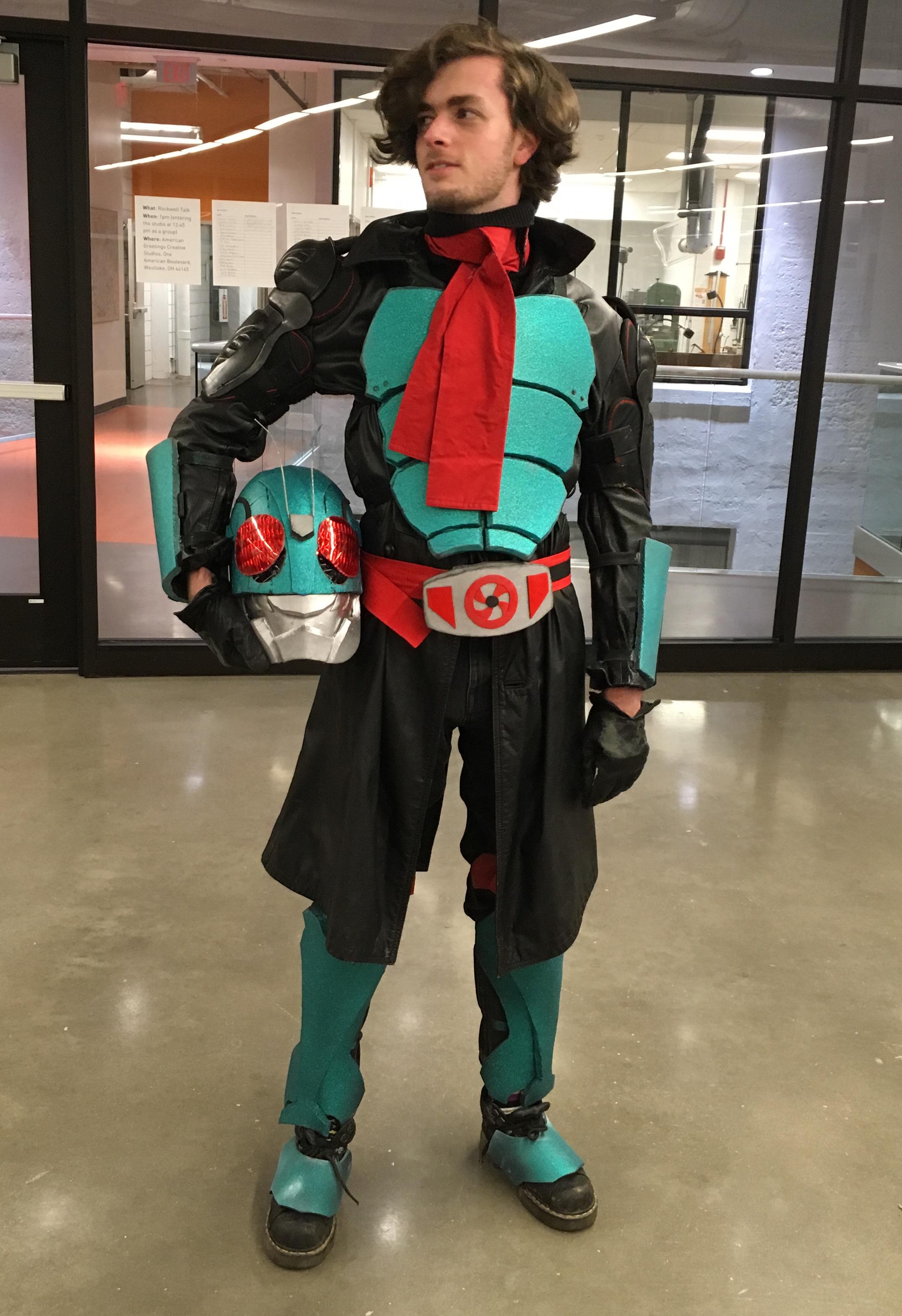 Knight Rider Cosume My Kamen Rider 1 cosplay. Original design, combination of 1971, The ...