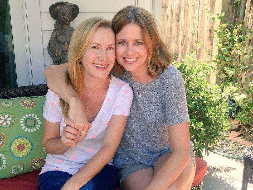 My Mommy Jenna Fischer And Your Mommy Angela Kinsey Agreed To Make