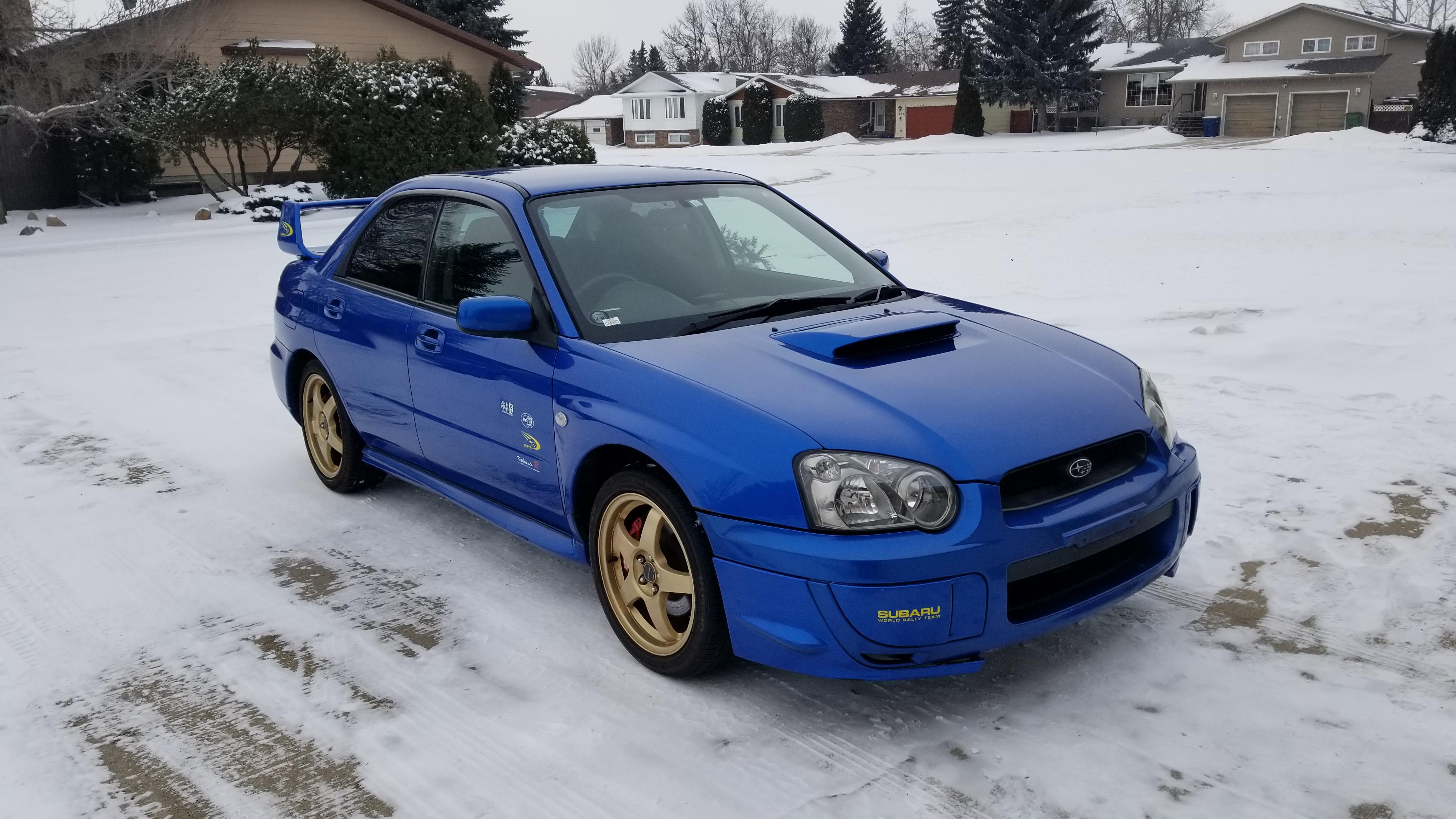 My newly imported JDM Subaru WRX World Rally Limited | Scrolller