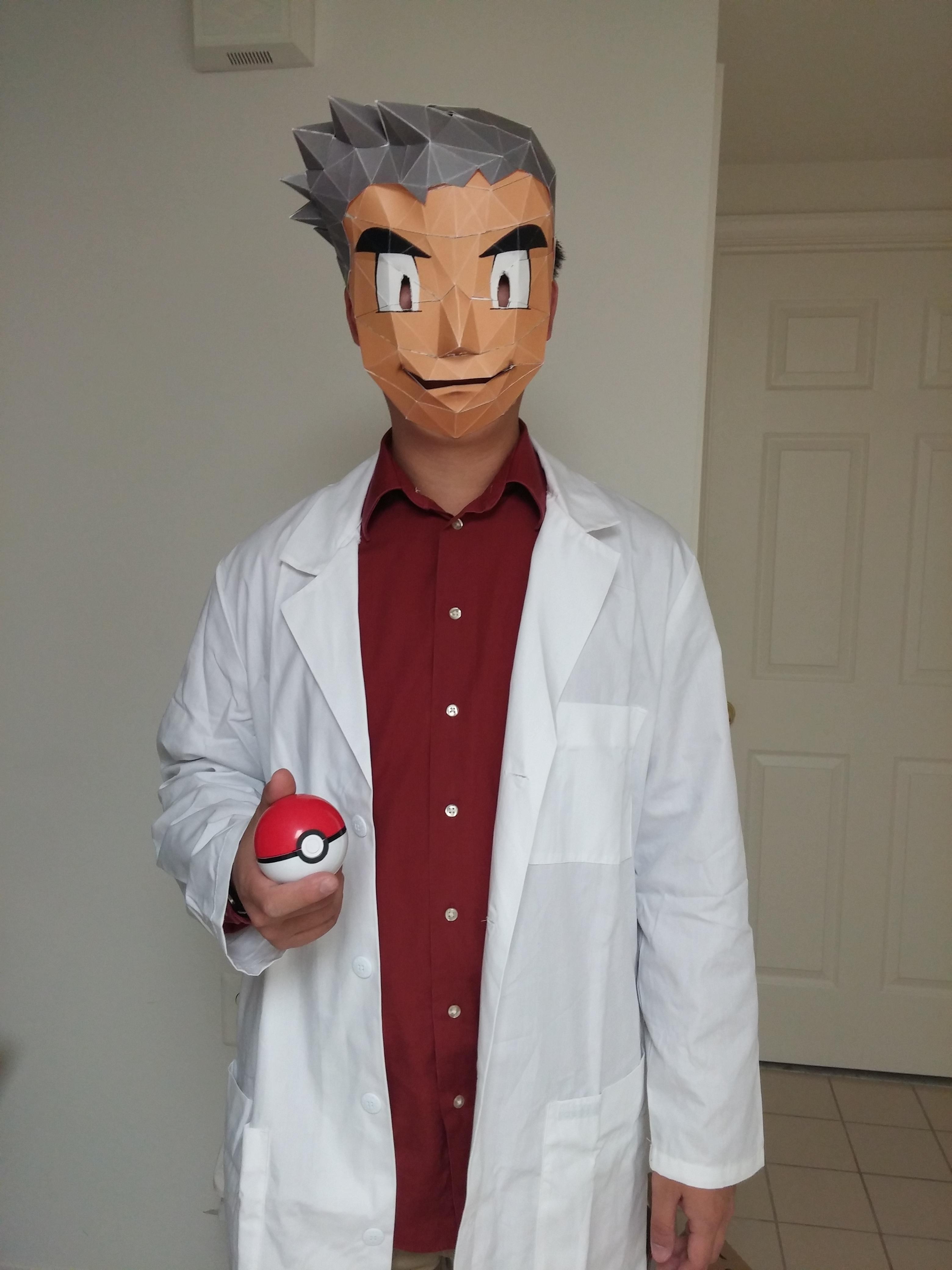 My Professor Oak costume from two years ago | Scrolller