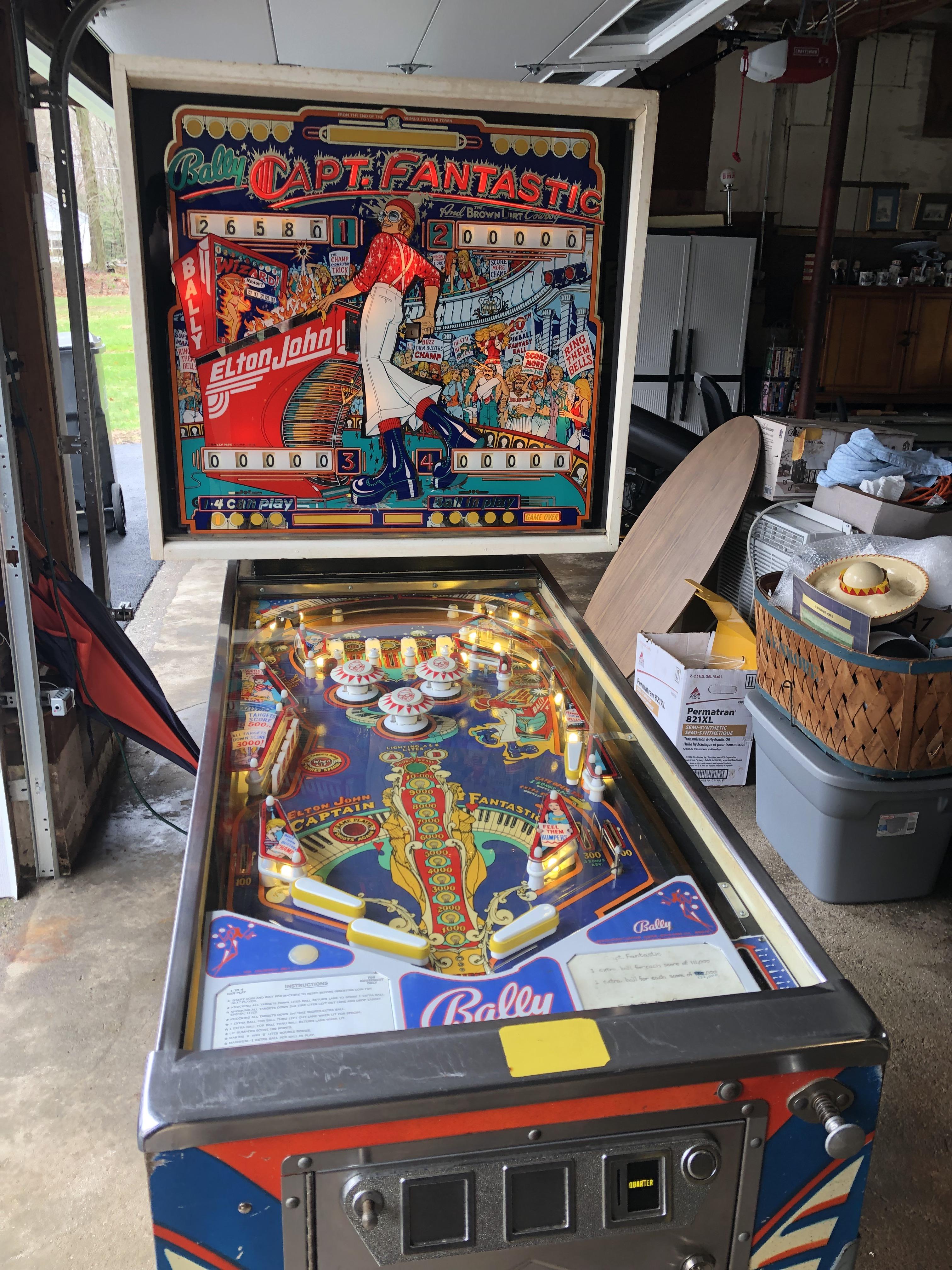 My Uncle’s 1976 Elton John Pinball Machine | Scrolller