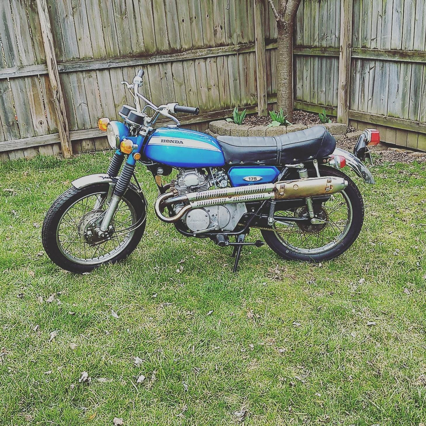 New bike, first bike (1971 CL 175) | Scrolller