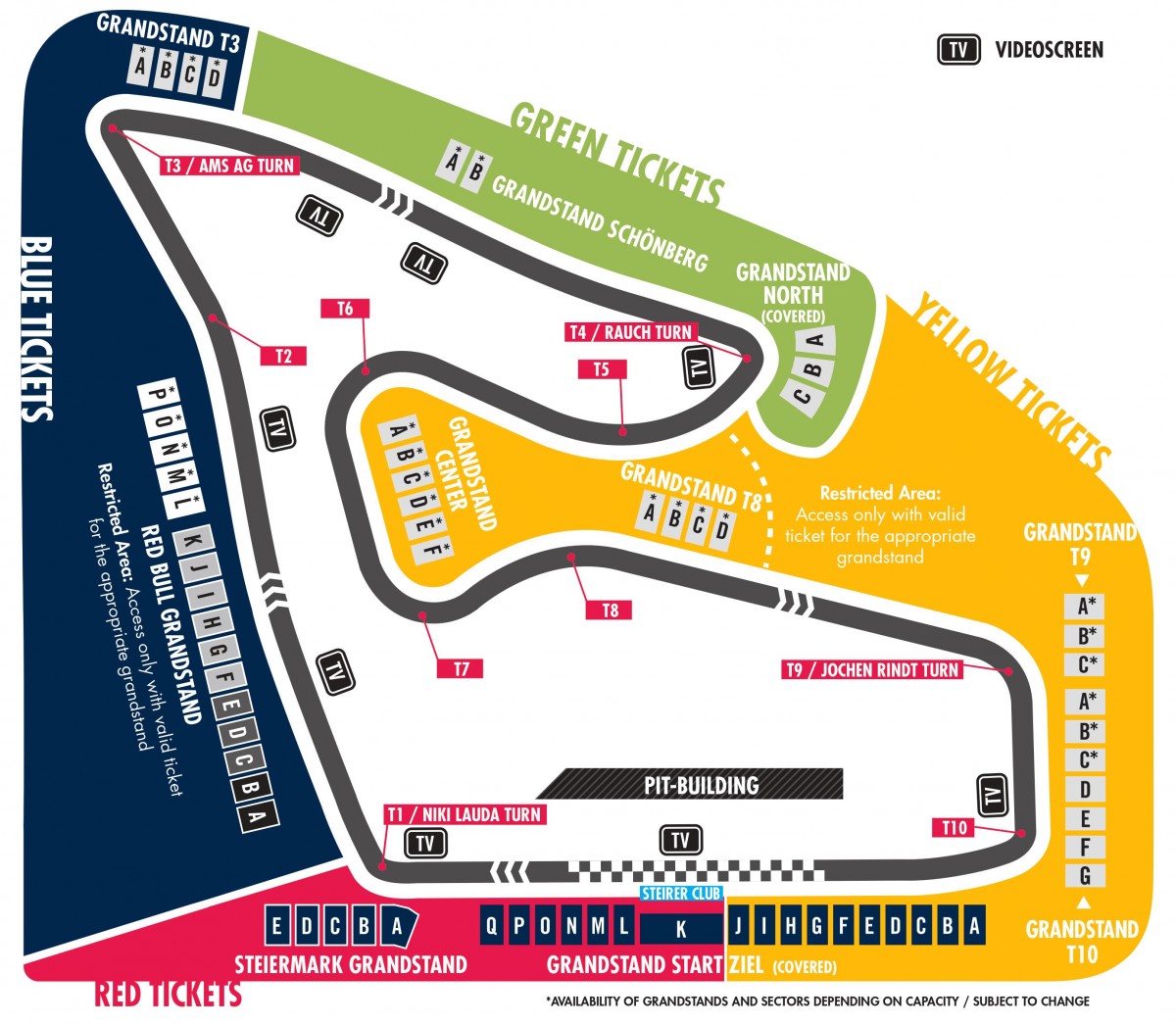 New Red Bull Ring grandstand layout available on www.projekt-spielberg ...