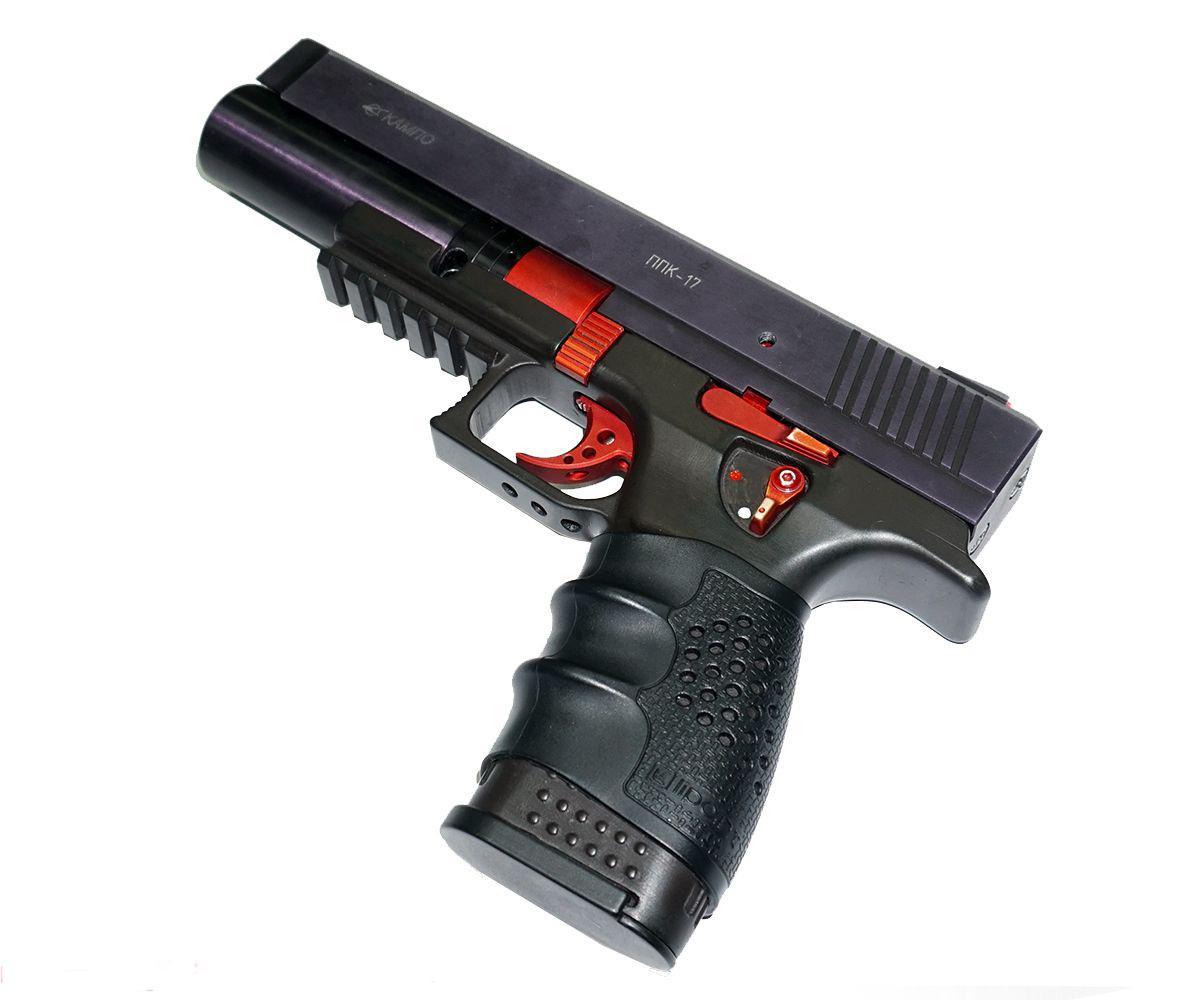 New russian PCP semiauto pistol PPK17 Vaigach Scrolller