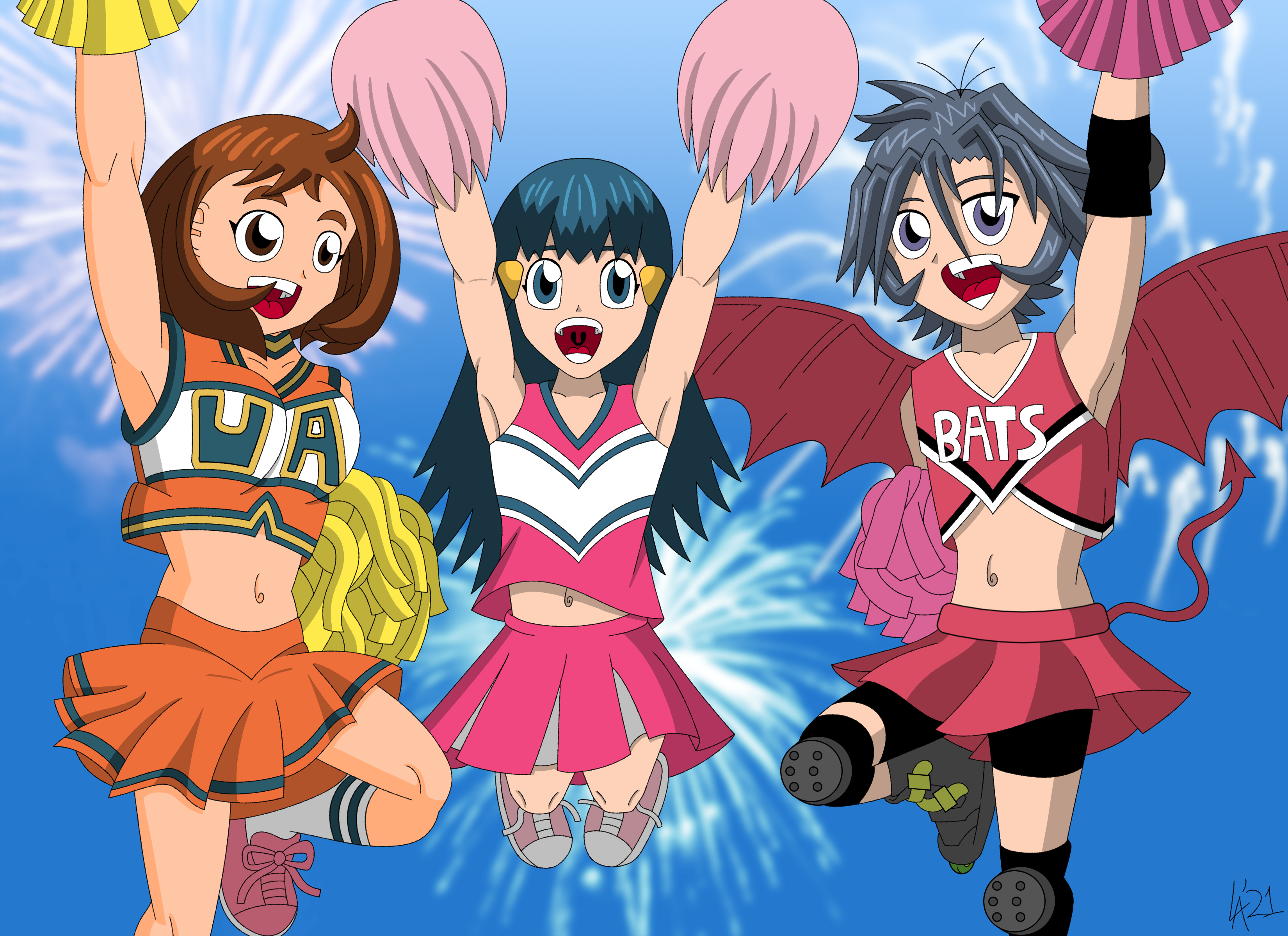 [OC Fanart] Leaders of Cheer (By u/LorenzTheAnnihilator, AKA me ...
