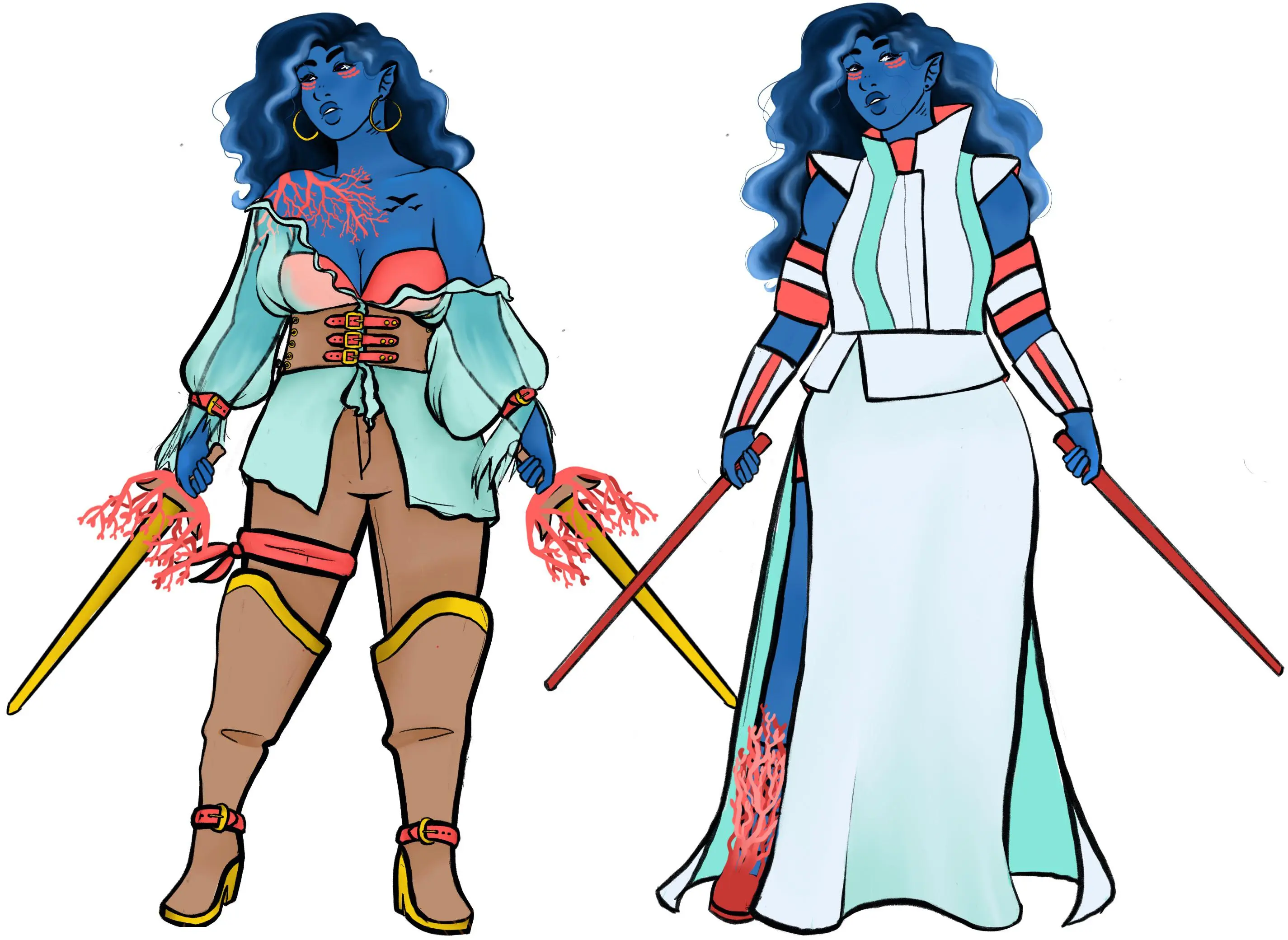Discover more like DnDart: [OC] Triton Monk/Rogue Multiclass, Osteryn ...