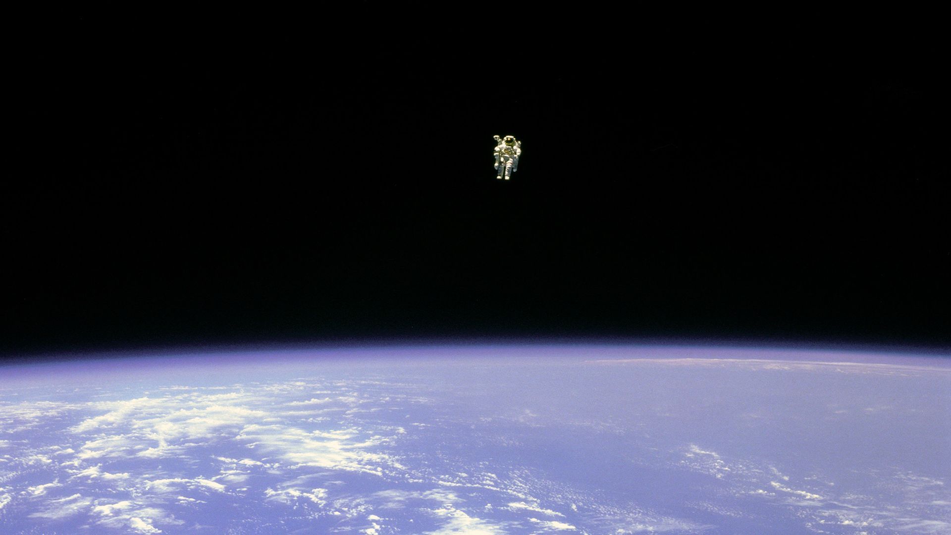 On February 7th, 1984, Astronaut Bruce McCandless II set the record for ...