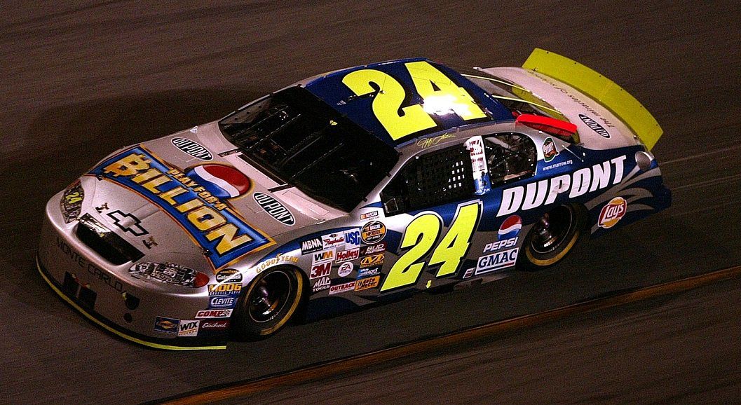 Pepsi Rally Car On this day 16 years ago, Jeff Gordon in the only Pepsi sponsored car ...