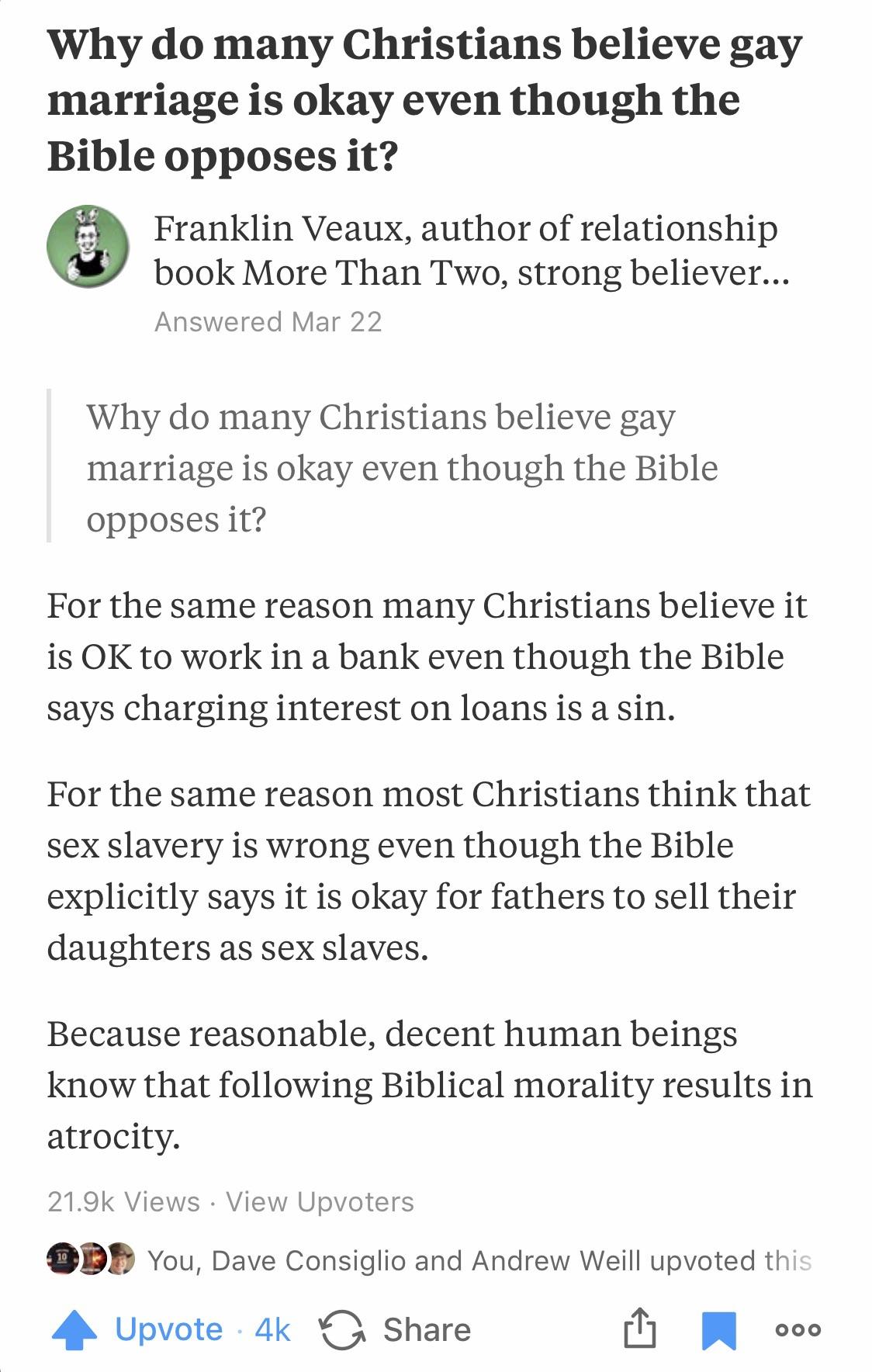 One might believe cherrypicking Bible verses to be one of the Ten
