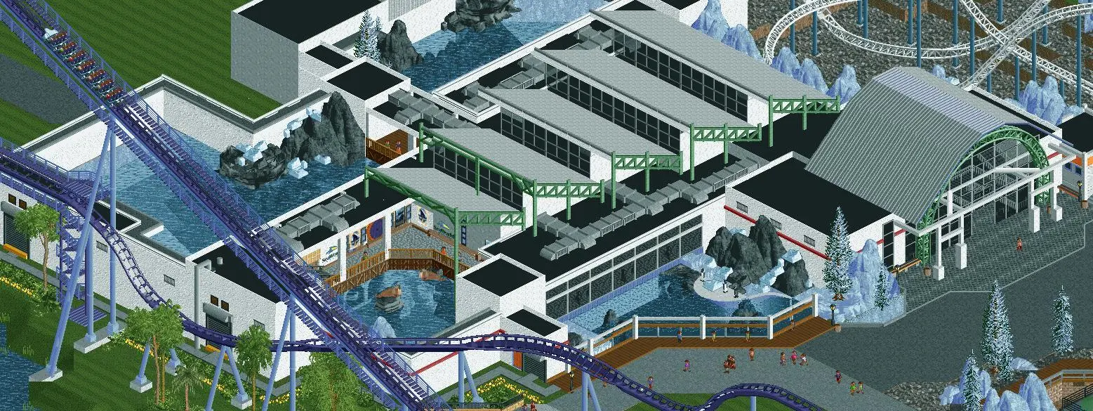 [Open Rct2] Arctic / Mako - Sea World Barcelona (WIP) | Scrolller