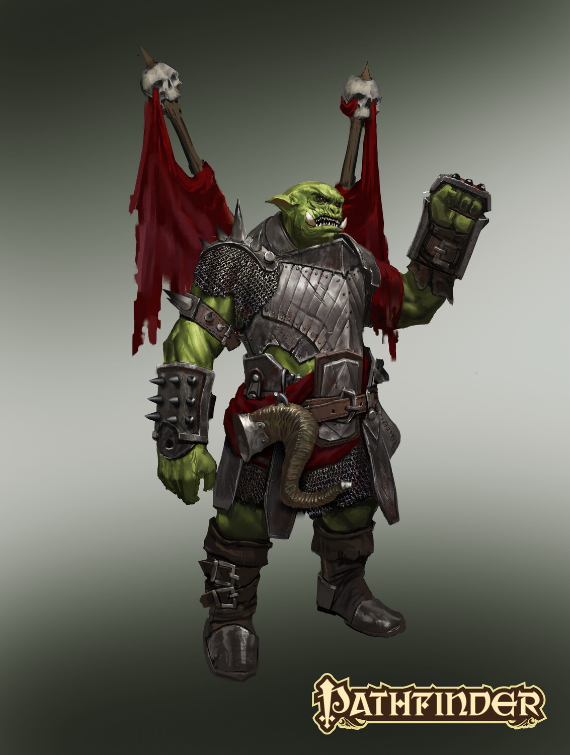 Orc Warchief by Mikhail Palamarchuk | Scrolller