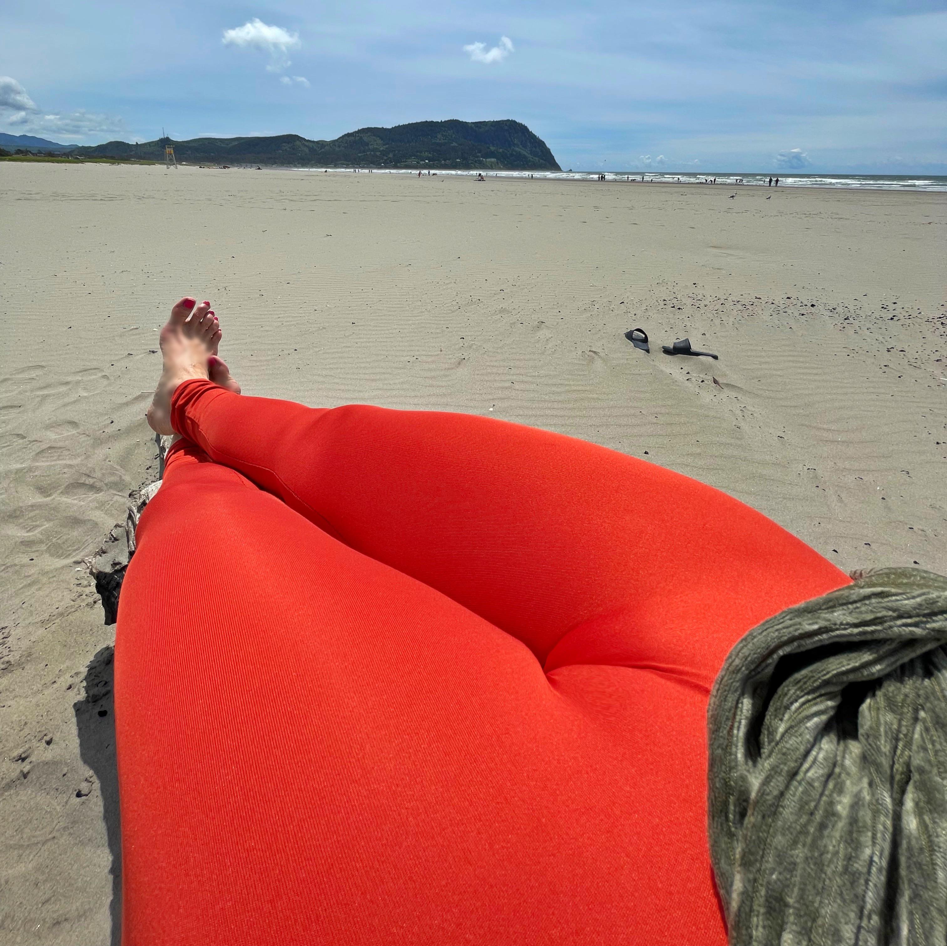 Oregon Coast Camel Toe Adventurei Enjoy A Sea Breeze On My Snug Fit Enjoy Miss Camelat😘 4578