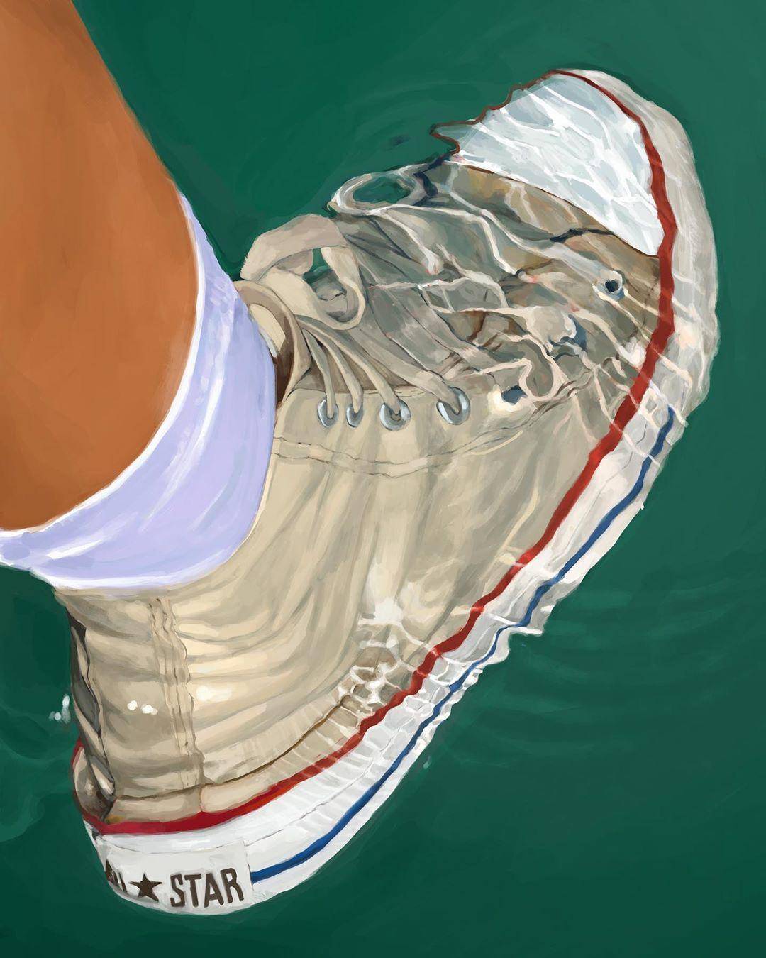 Painting by Deedee Megadoodoo | Scrolller