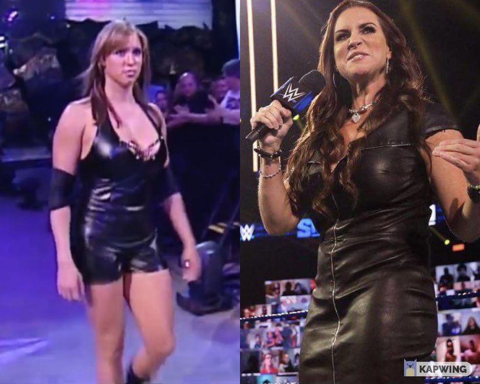 Past And Present WWE Battle 2003 Stephanie McMahon Vs 2020 Stephanie past-and-present-wwe-battle-2003-stephanie-mcmahon-vs-2020-stephanie