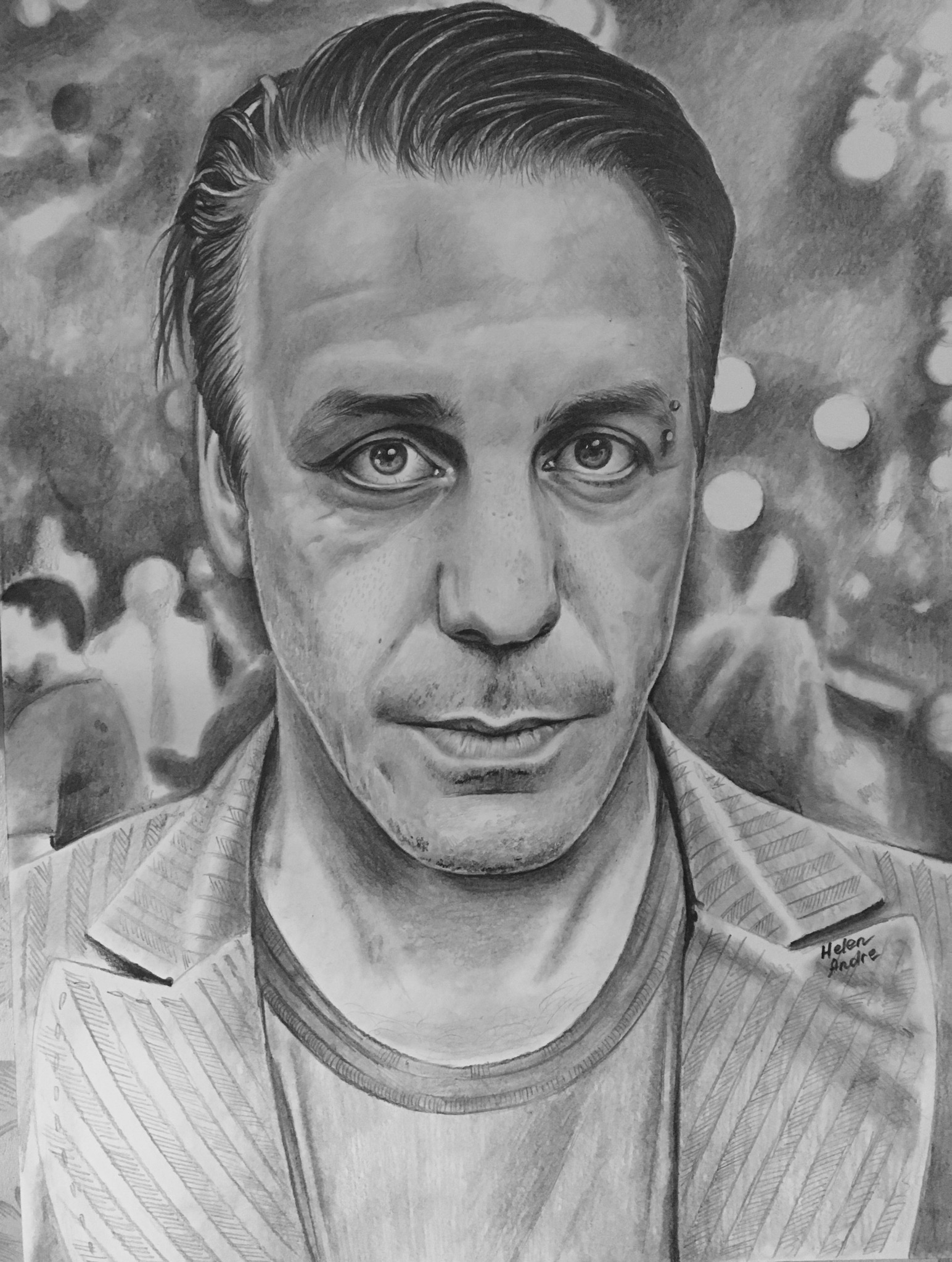 Pencil painting on paper | Scrolller