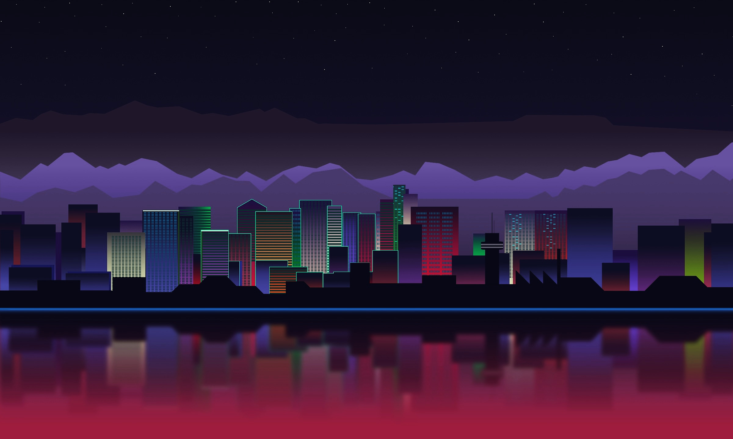 Phoenix Skyline Art Work. Work in Progress. | Scrolller