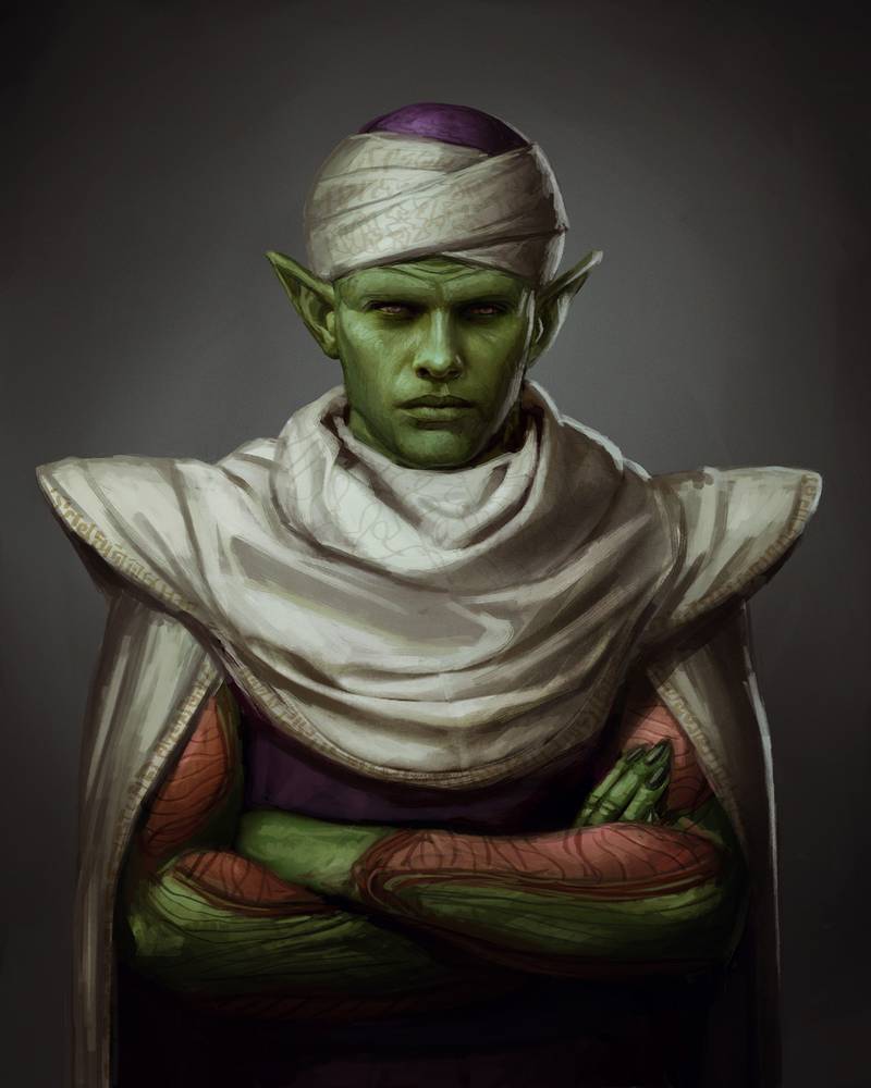 Piccolo concept art by Ástor Alexander Scrolller