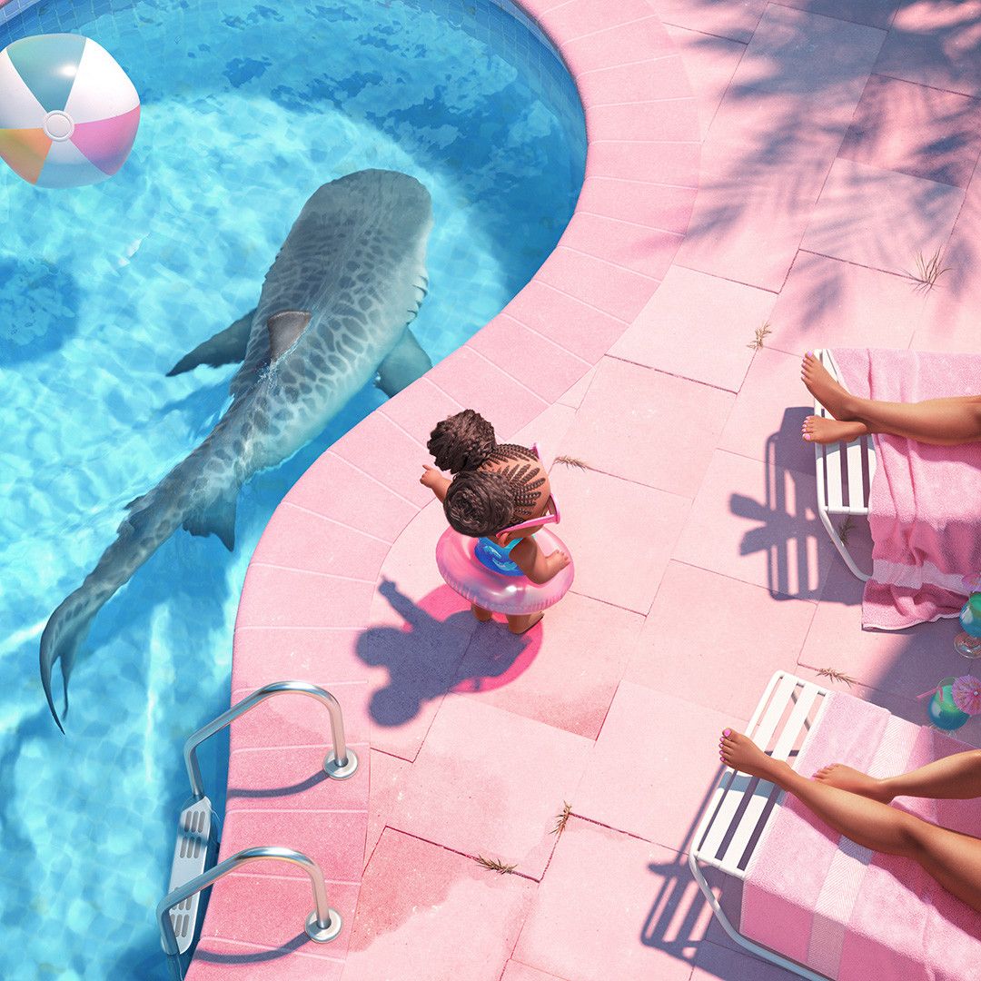 Scrolller Pool Pool Party by Peter Sandeman | Scrolller