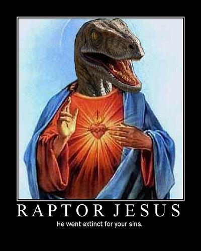 Pray Raptor pray to raptor jesus | Scrolller