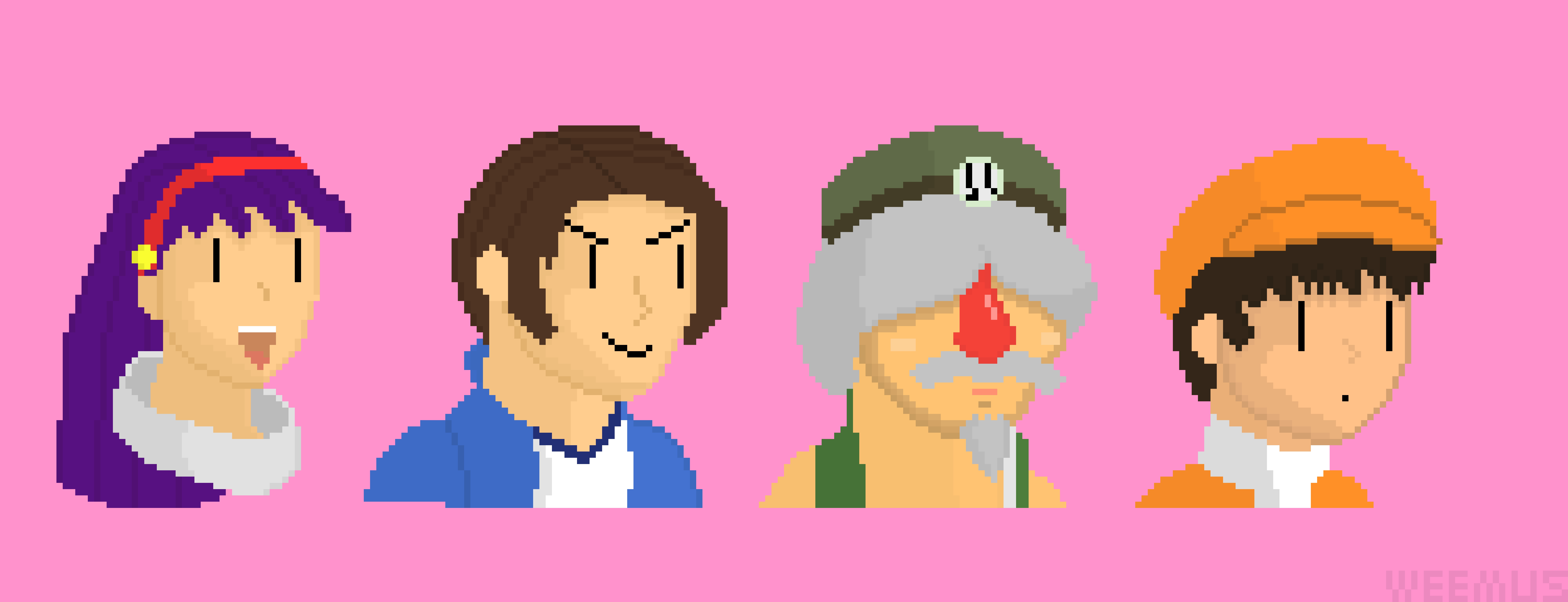 Psycho Soldier Portraits | Scrolller